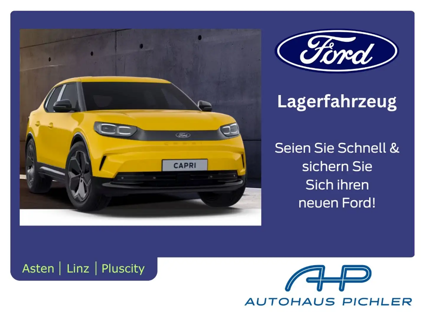 Ford Capri Extended Range 286 PS Aut. LEASING AKTION Weiß - 1