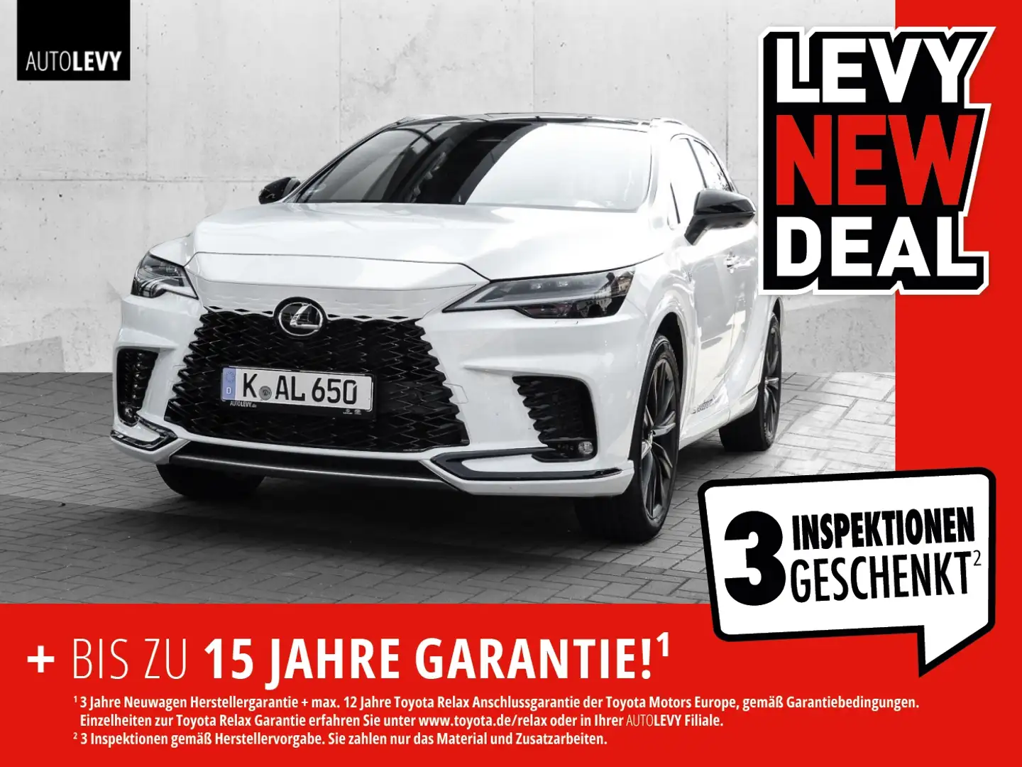 Lexus RX 500h F Sport+ LEASINGDEAL MarkLevinson+Pano+ bijela - 1