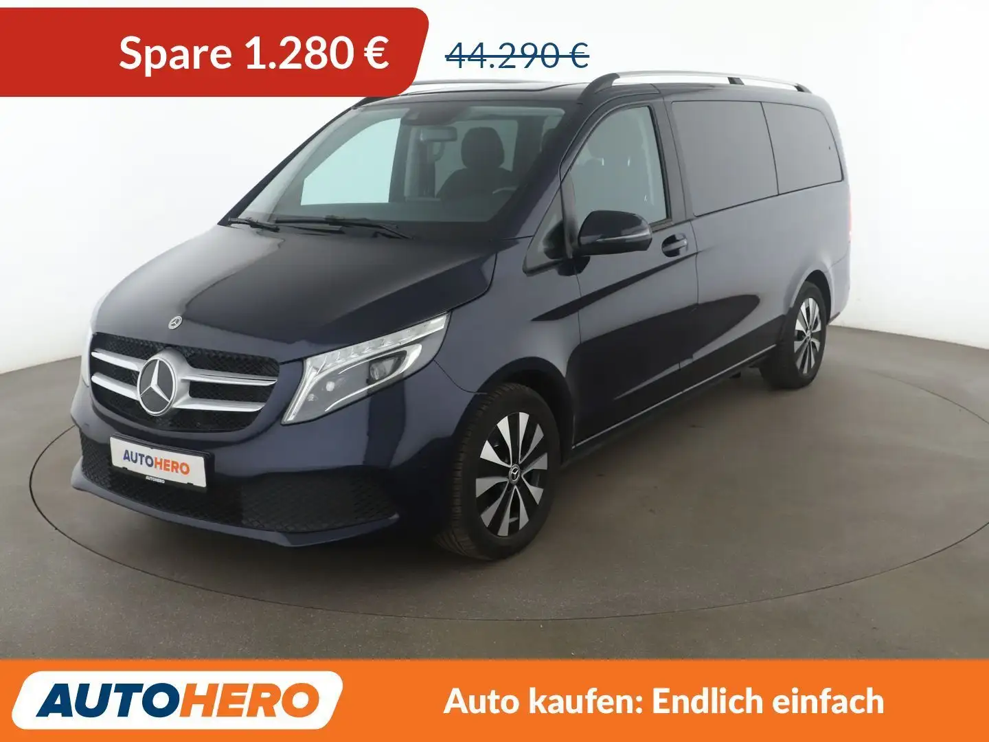 Mercedes-Benz V 250 V 250 d EDITION lang Aut.*NAV*LED*TEMPO*PDC*SHZ Bleu - 1
