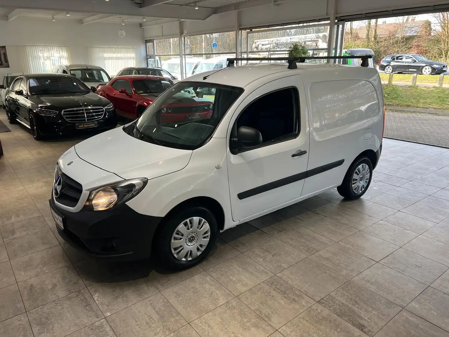 Mercedes-Benz Citan Kasten 109 CDI lang*Garantie*1.Hand* Blanc - 2