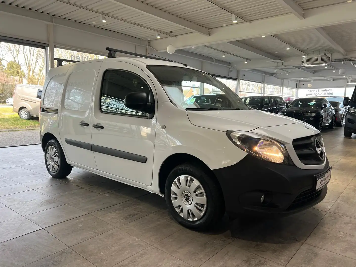 Mercedes-Benz Citan Kasten 109 CDI lang*Garantie*1.Hand* Blanc - 1