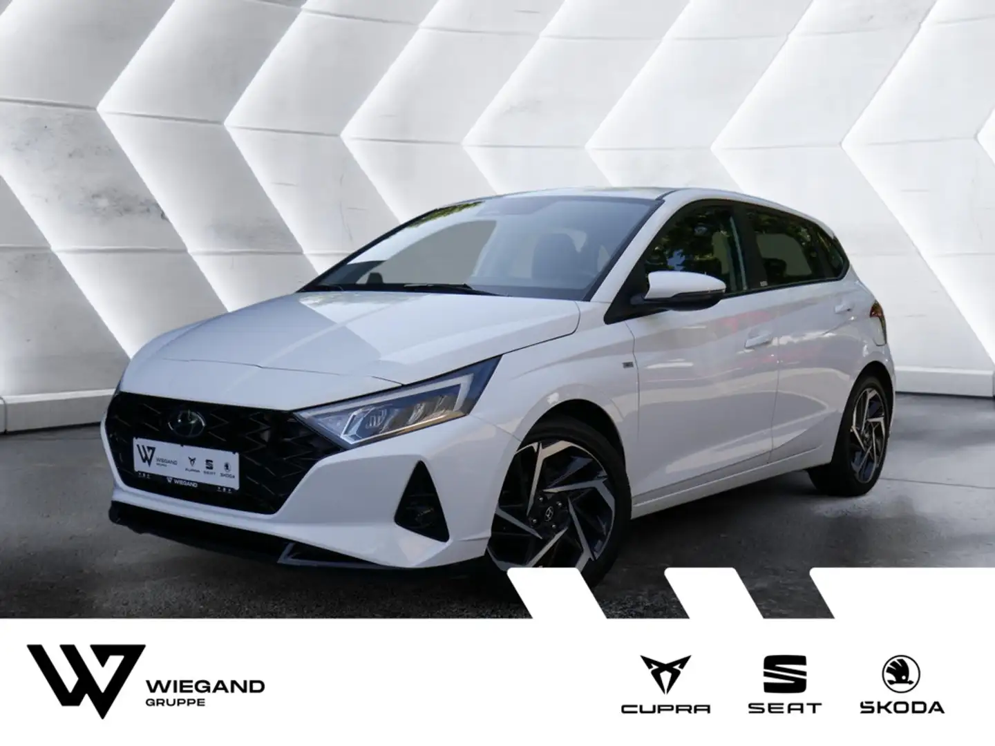 Hyundai i20 1.0 Intro Edition Mild-Hybrid NAVI LED Weiß - 1