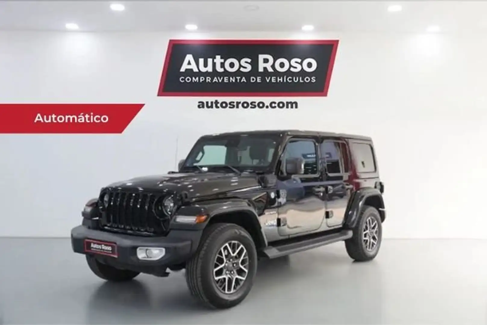 Jeep Wrangler 4p 2.0 380CV Sahara 8ATX E6D Gris - 1