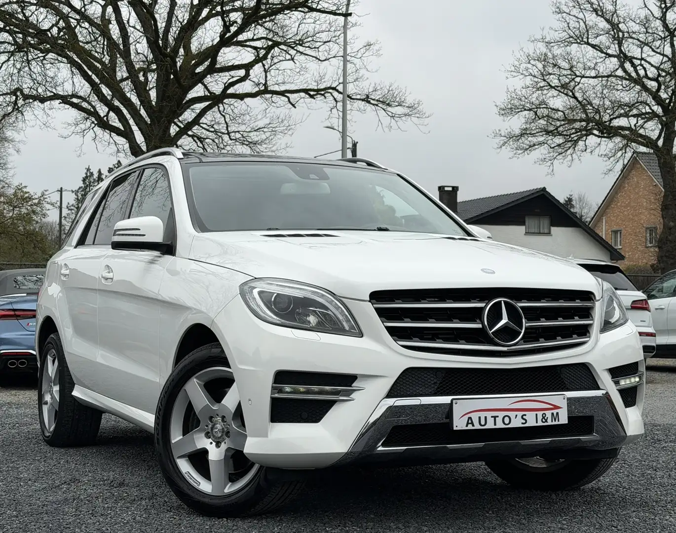Mercedes-Benz ML 350 CDI 4Matic Lichte vracht BTW Leder Pano Camera Garantie! Blanco - 2