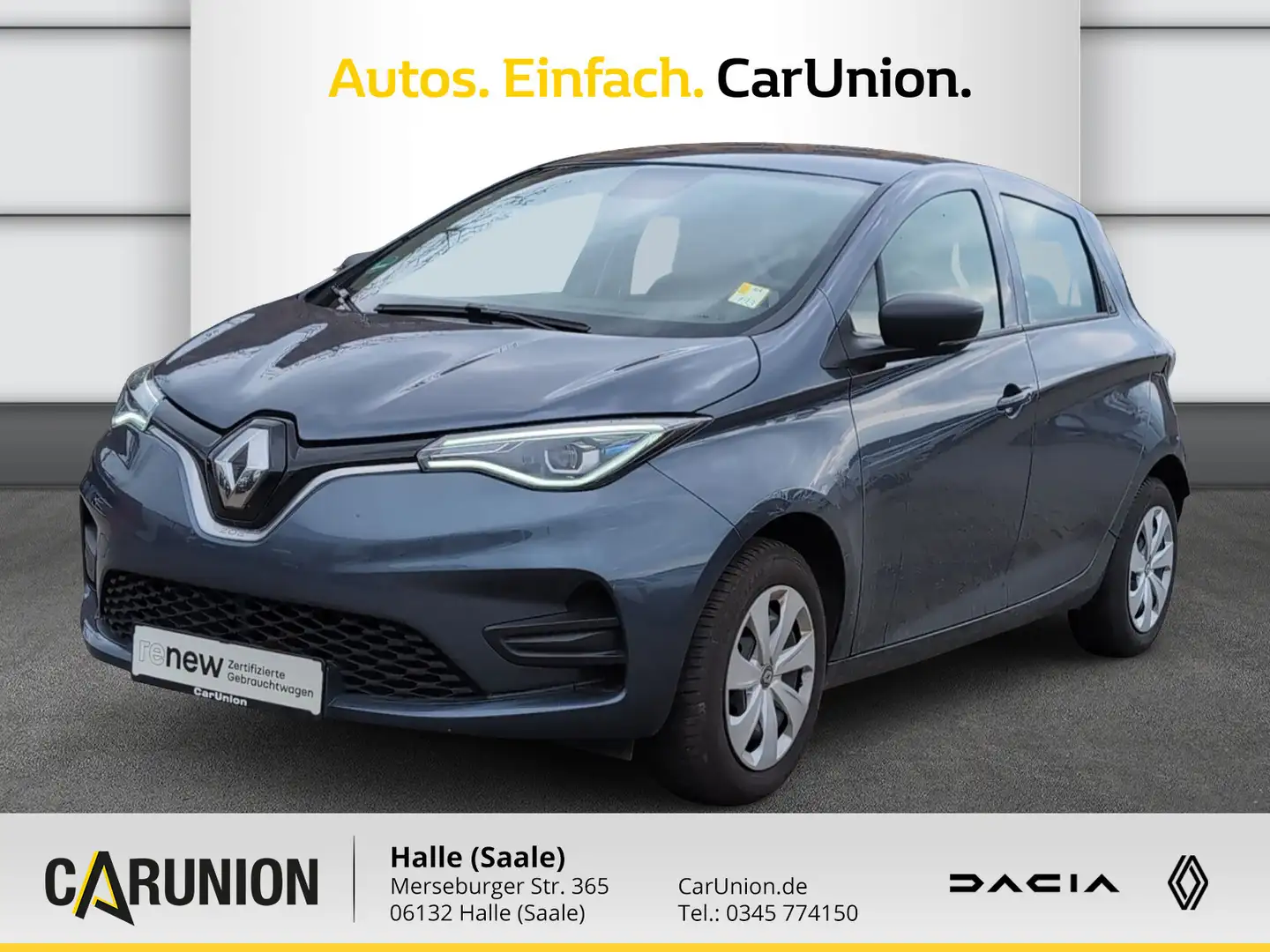 Renault ZOE E-Tech 100% LIFE Batteriekauf R110 Z.E. 40 Grau - 1