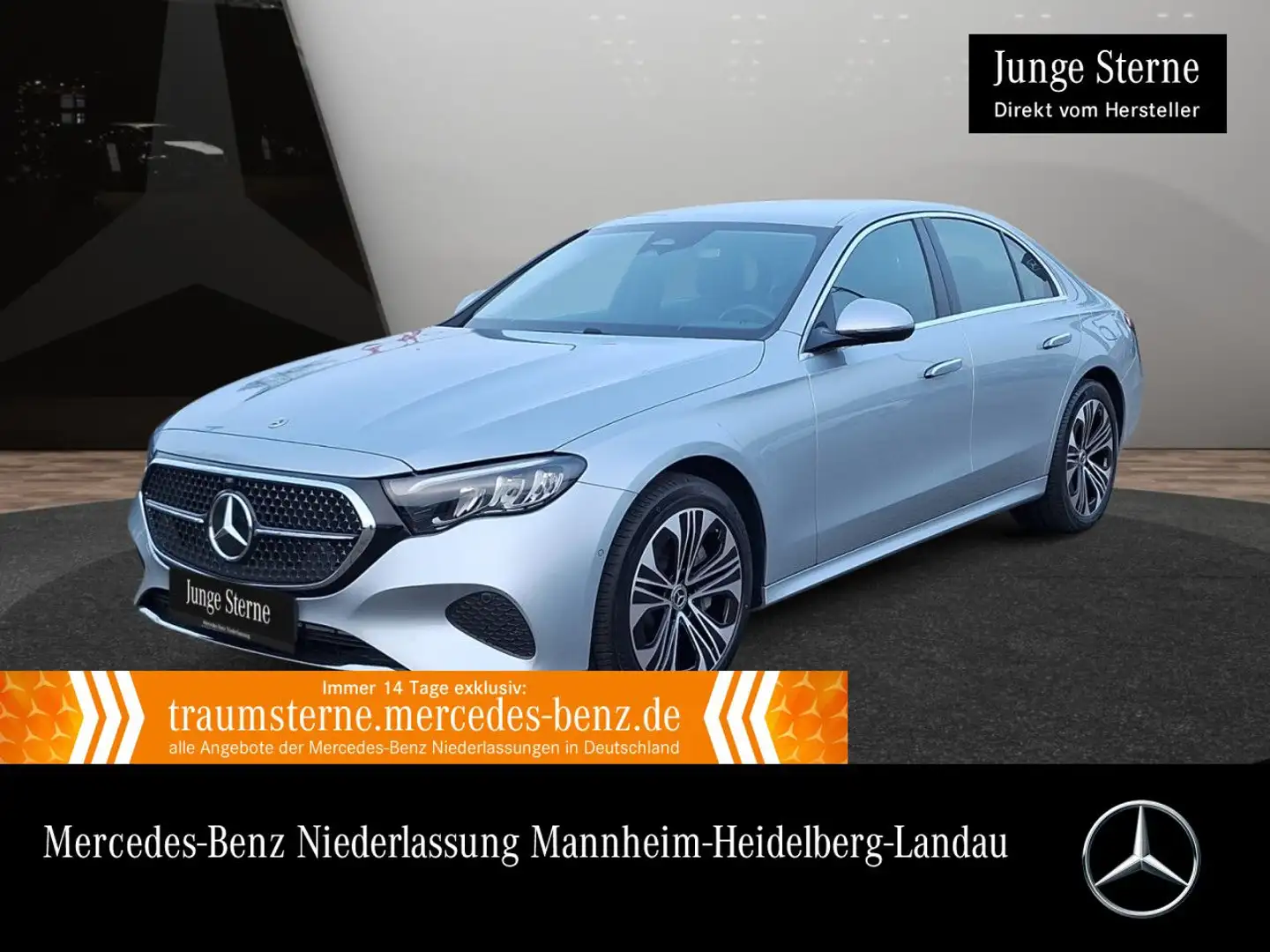 Mercedes-Benz E 300 e Hybrid Avantgarde Distr. LED Kamera PTS 9G Silber - 1