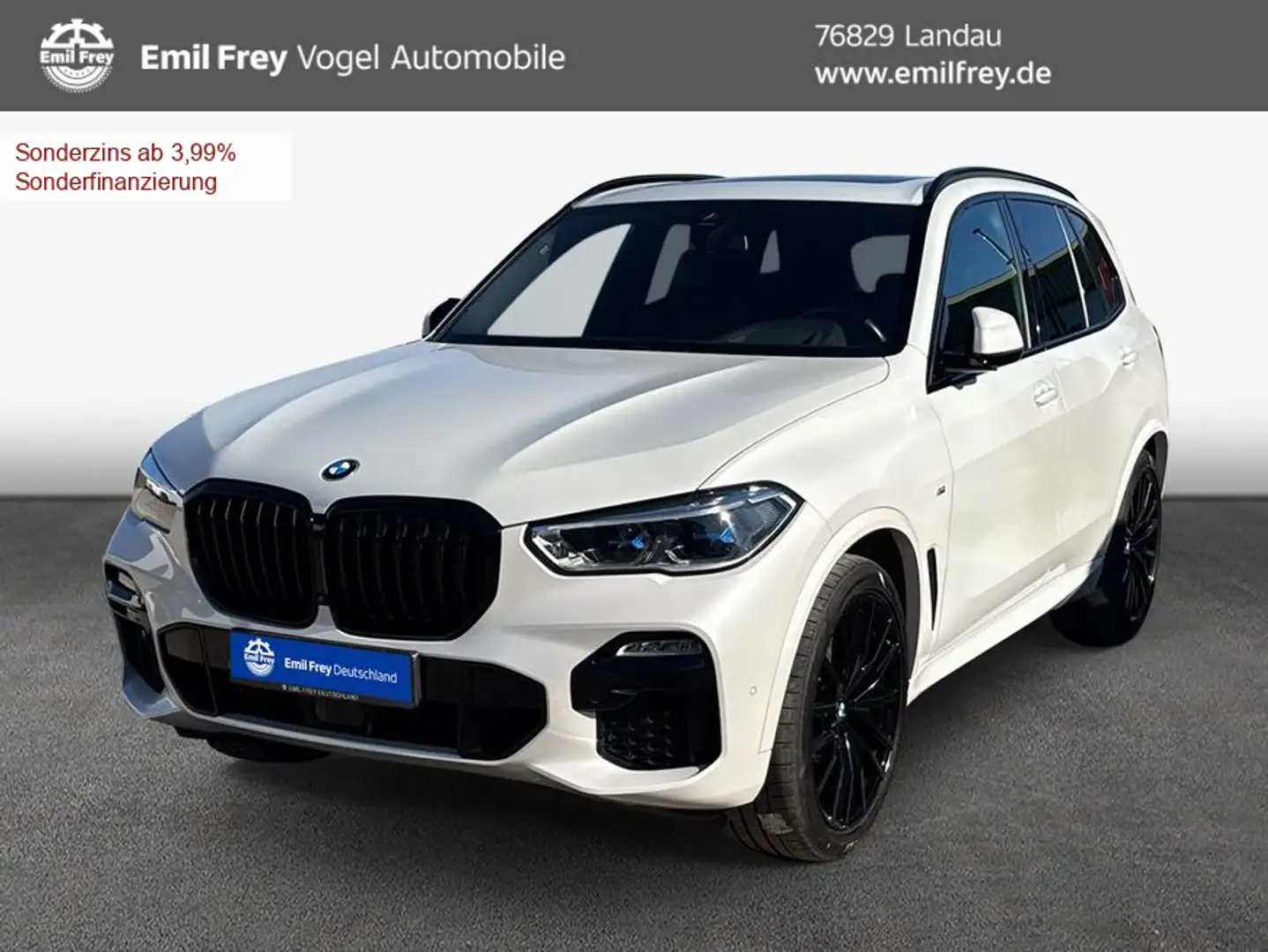 BMW X5 xDrive40d Sportpaket Weiß - 1