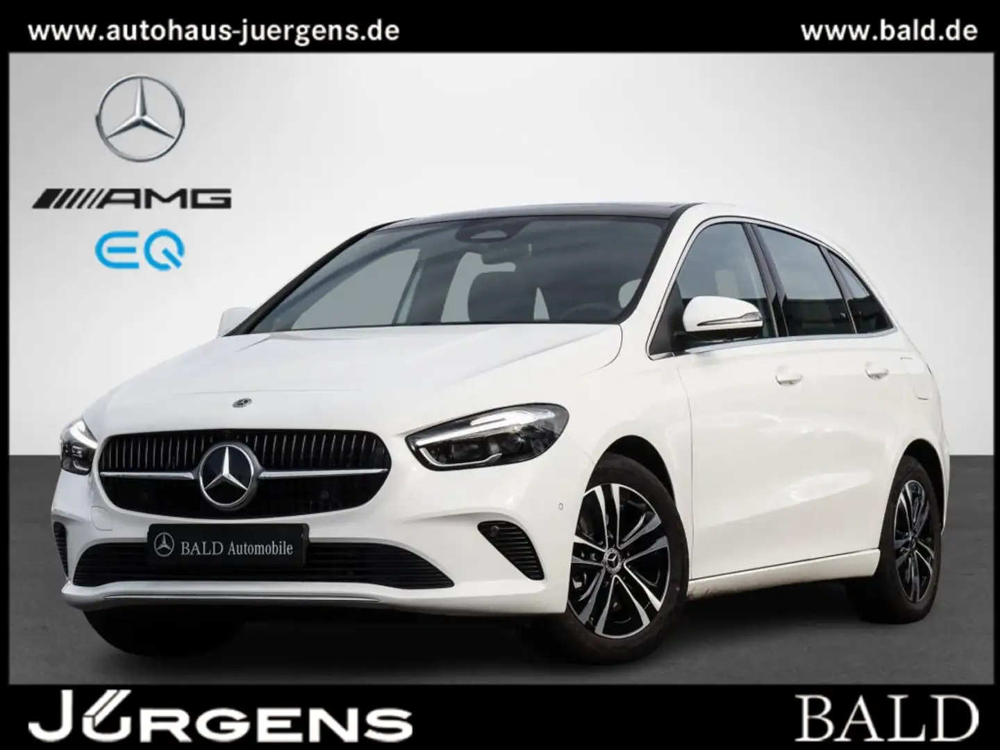 Mercedes-Benz B 250 e Progressive/Pano/Distr/360/MBeam/Totw/17 Weiß - 1