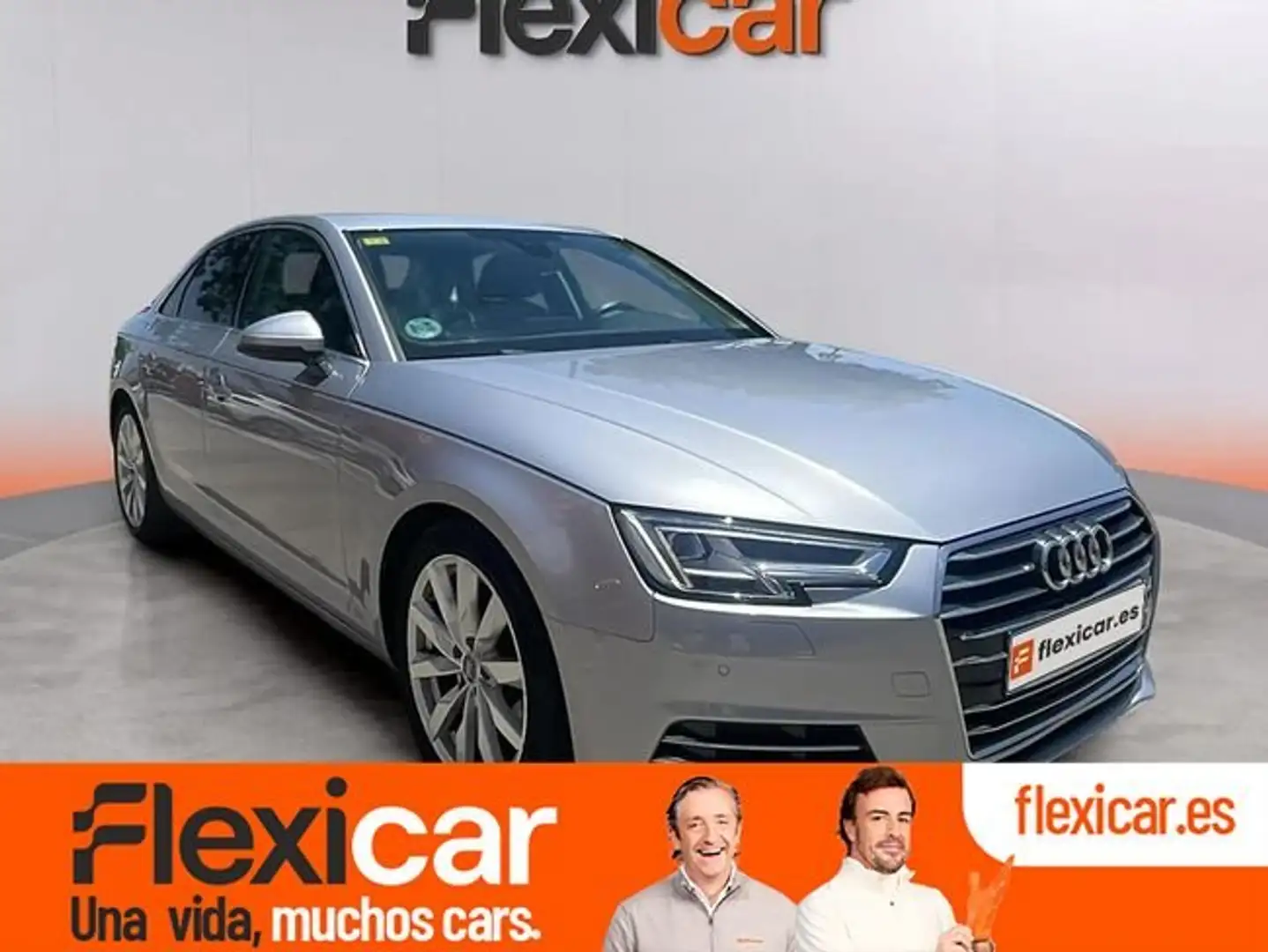Audi A4 2.0+TDI+110kW+%28150CV%29+S+tronic Gris - 1