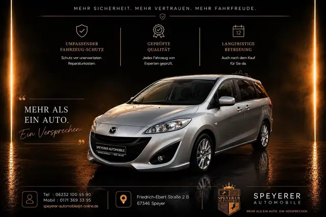 Mazda 5 dition 40 Jahre|NAVI|7-SITZER|PDC|NUR 31.000KM|