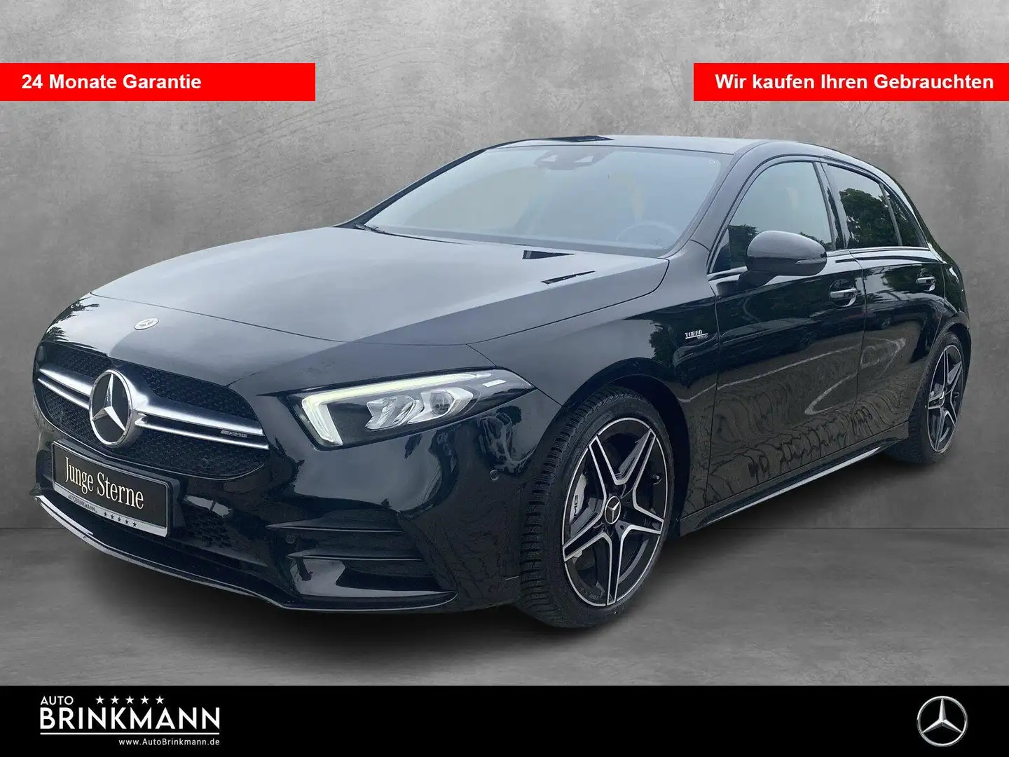 Mercedes-Benz A 35 AMG A 35 AMG 4M LED/PANO/KAMERA/NIGHT/MBUX AMG Line Schwarz - 1