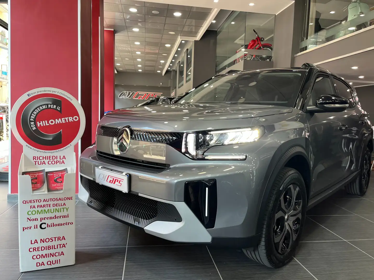 Citroen C3 Aircross 1.2 Hybrid 145cv edcs6 Automatica Plus ITALIANA Grigio - 1