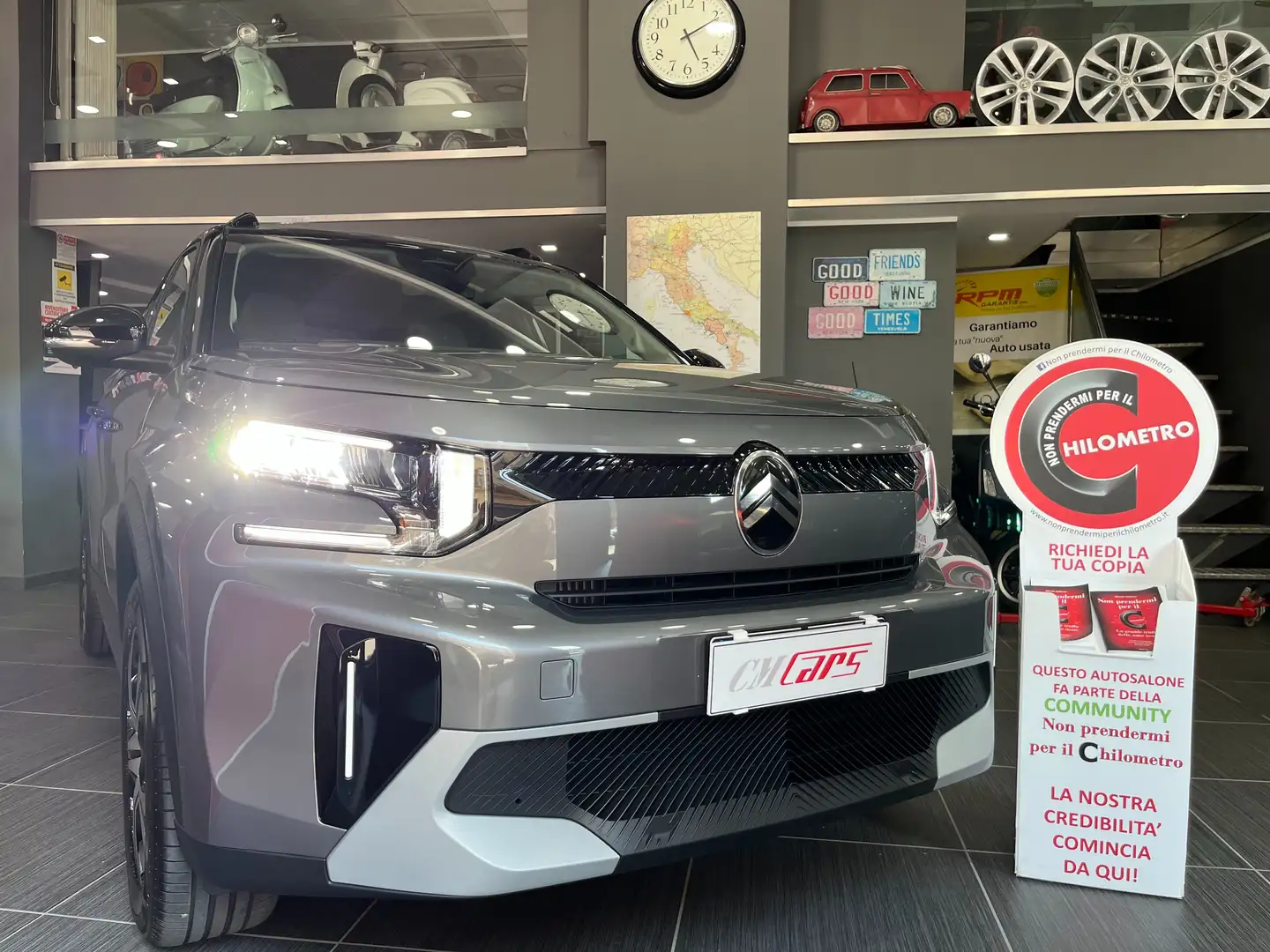 Citroen C3 Aircross 1.2 Hybrid 145cv edcs6 Automatica Plus ITALIANA Grigio - 2