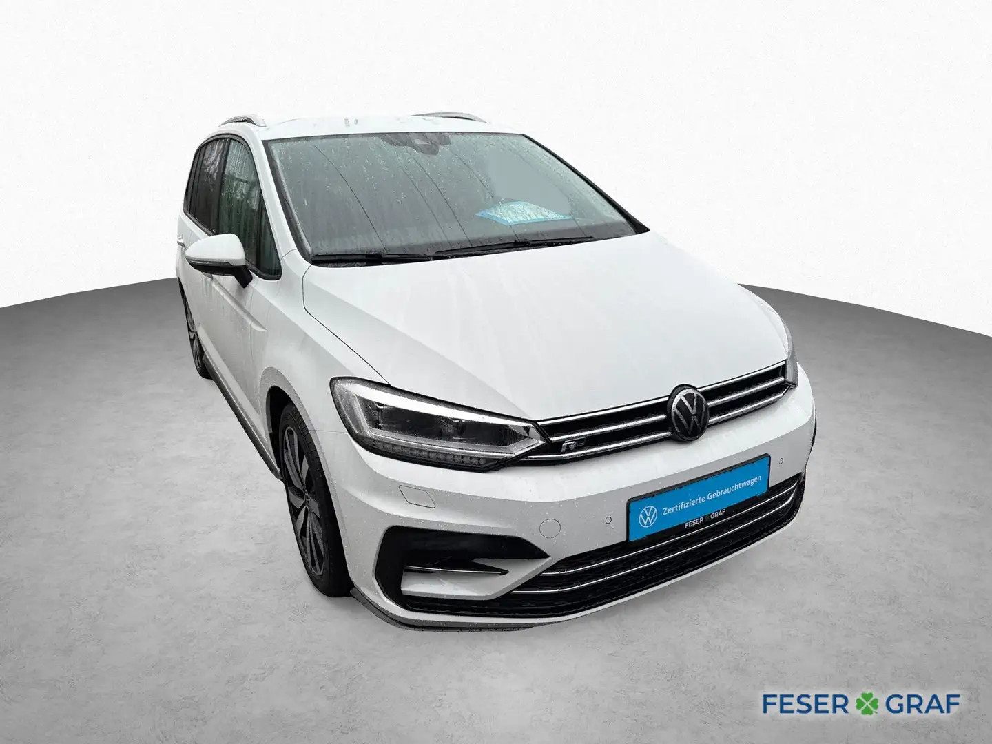 Volkswagen Touran 1.5 TSI R-LINE DSG KAM NAVI ACC LED Fehér - 2