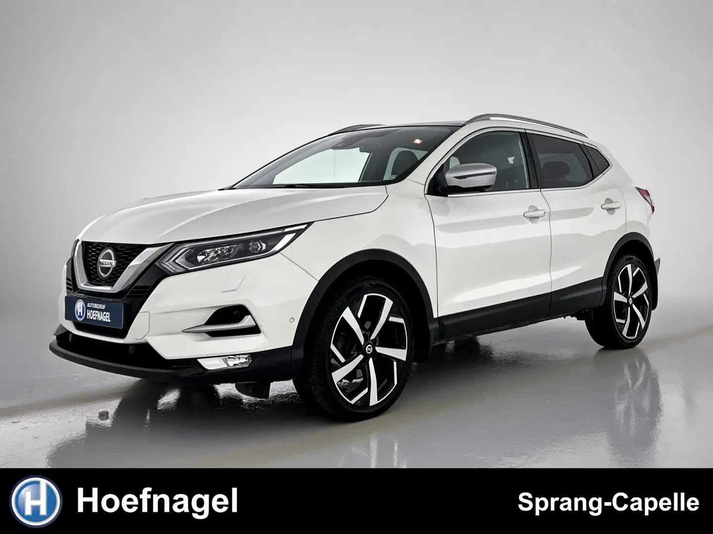 Nissan Qashqai 1.3 DIG-T Tekna + | Trekhaak | Leder | Stoelverw. Wit - 1