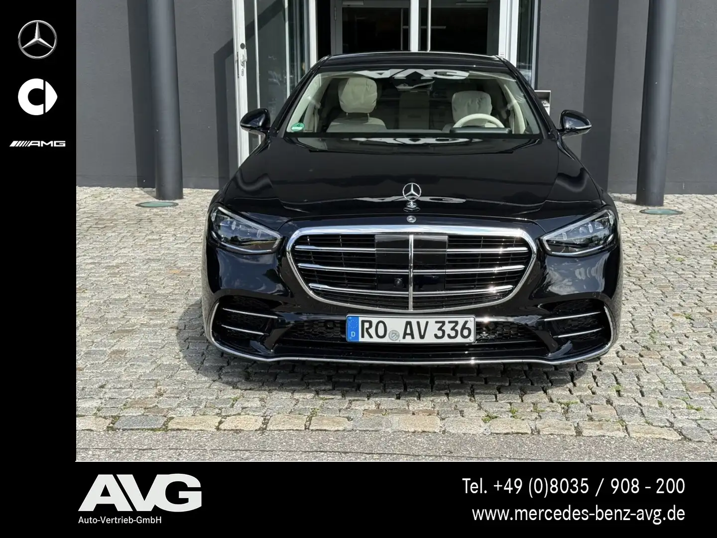 Mercedes-Benz S 450 S 450 d 4M AMG Pano HuD Premium Burmester® 360° Schwarz - 2