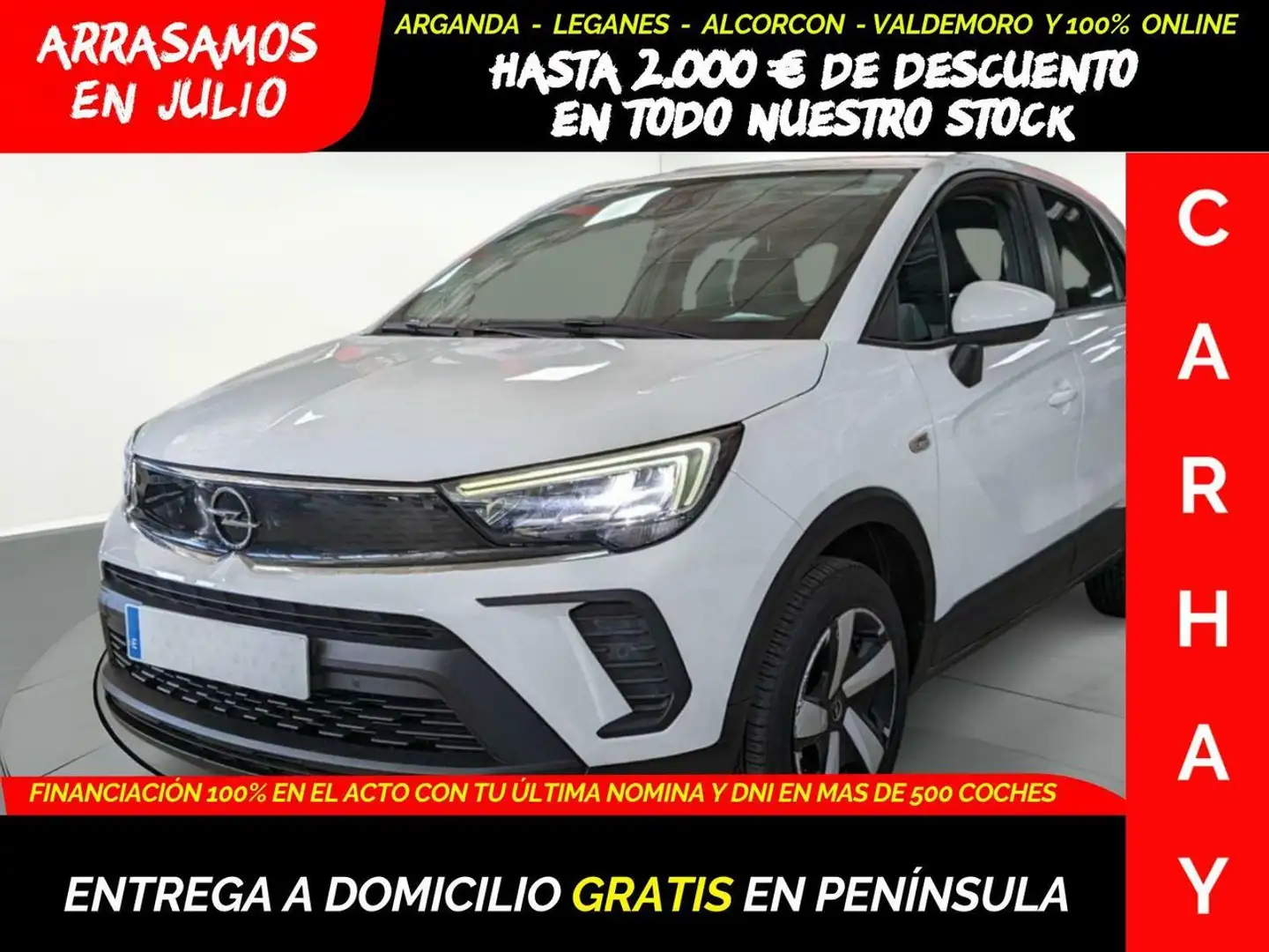 Opel Crossland EDITION 1.5 110 CV MT6 E6D Blanco - 1