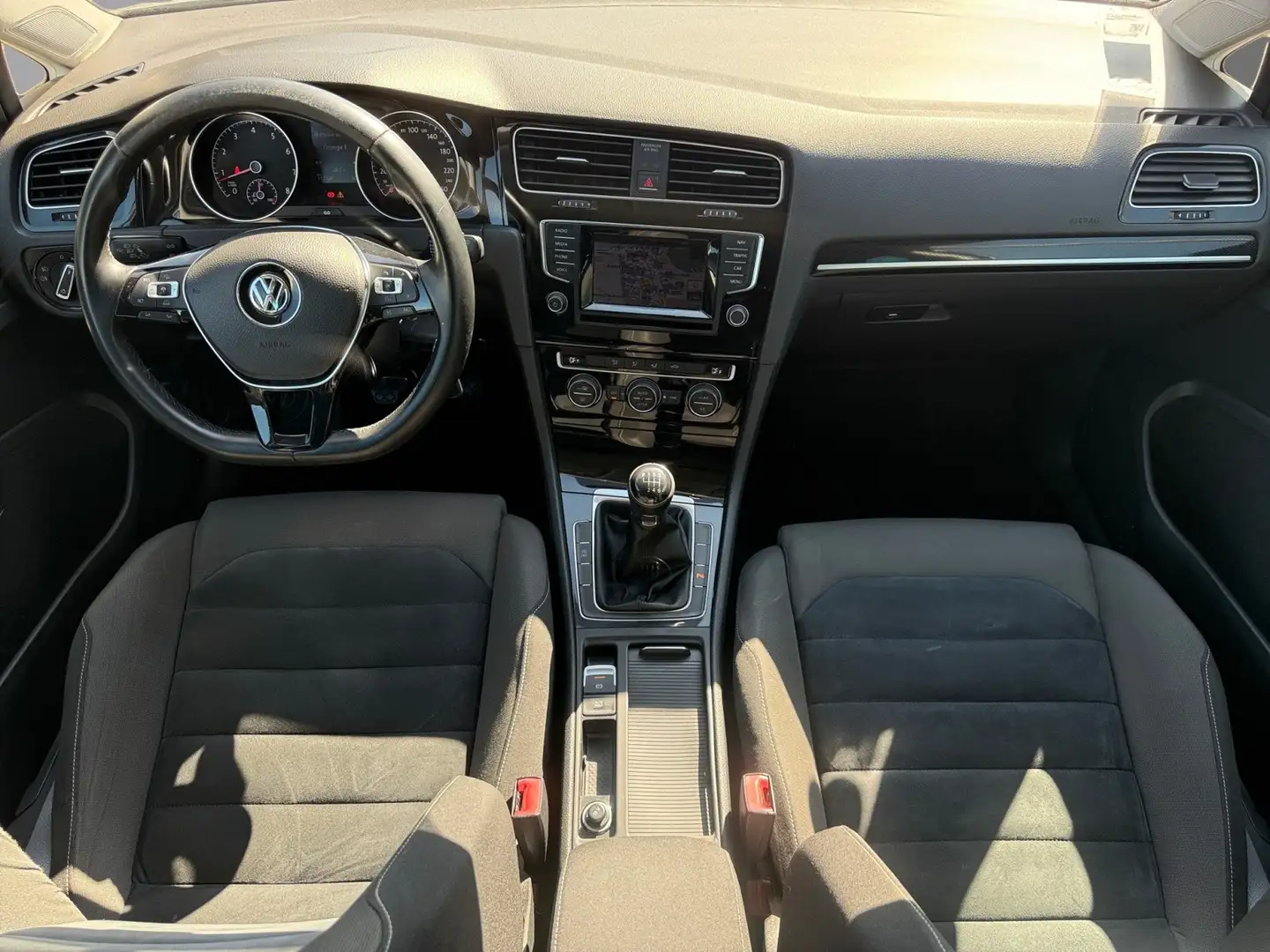 Volkswagen Golf Carat Blanc - 2