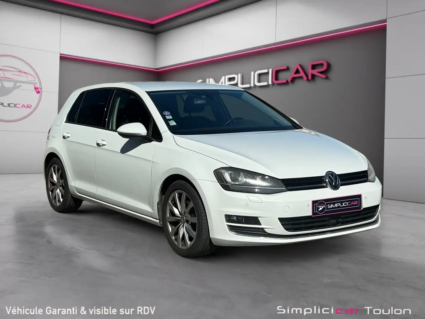 Volkswagen Golf Carat Blanc - 1