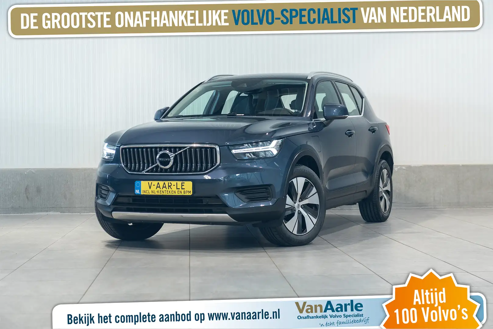 Volvo XC40 T4. Aut. Plug-in Hybrid Inscription CruiseControl Blauw - 1
