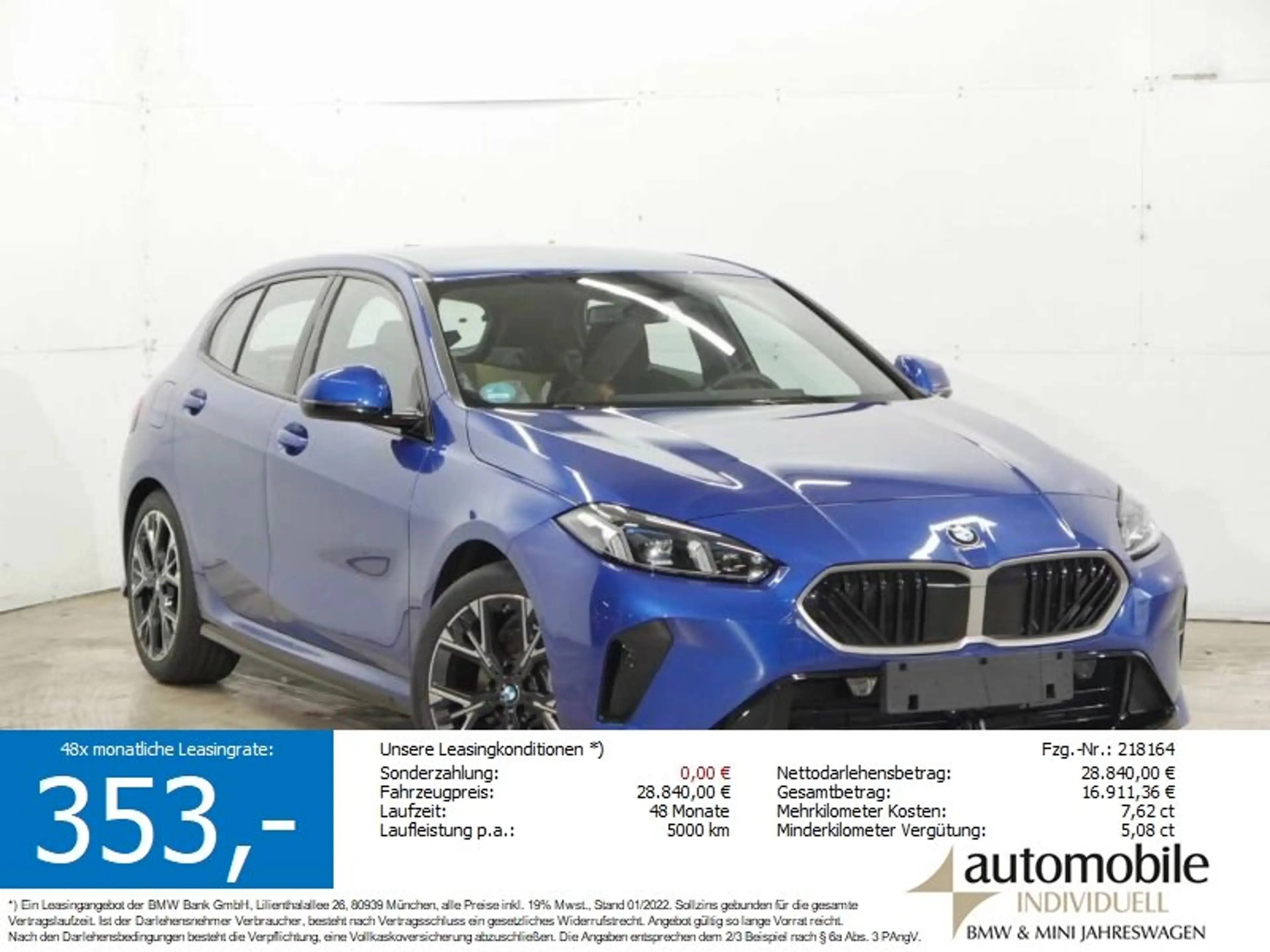 BMW 120 d M Sportpaket LED Widescreen Parkassistent A