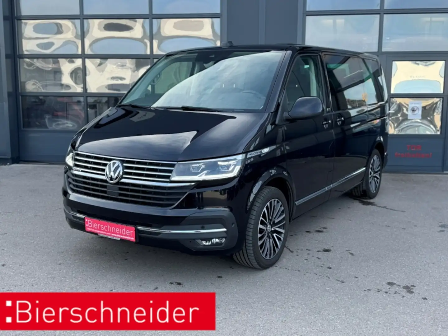 Volkswagen T6.1 Multivan 2.0 TDI DSG 4Mo. Generation Six VIS-A-VIS LED NAVI Schwarz - 1
