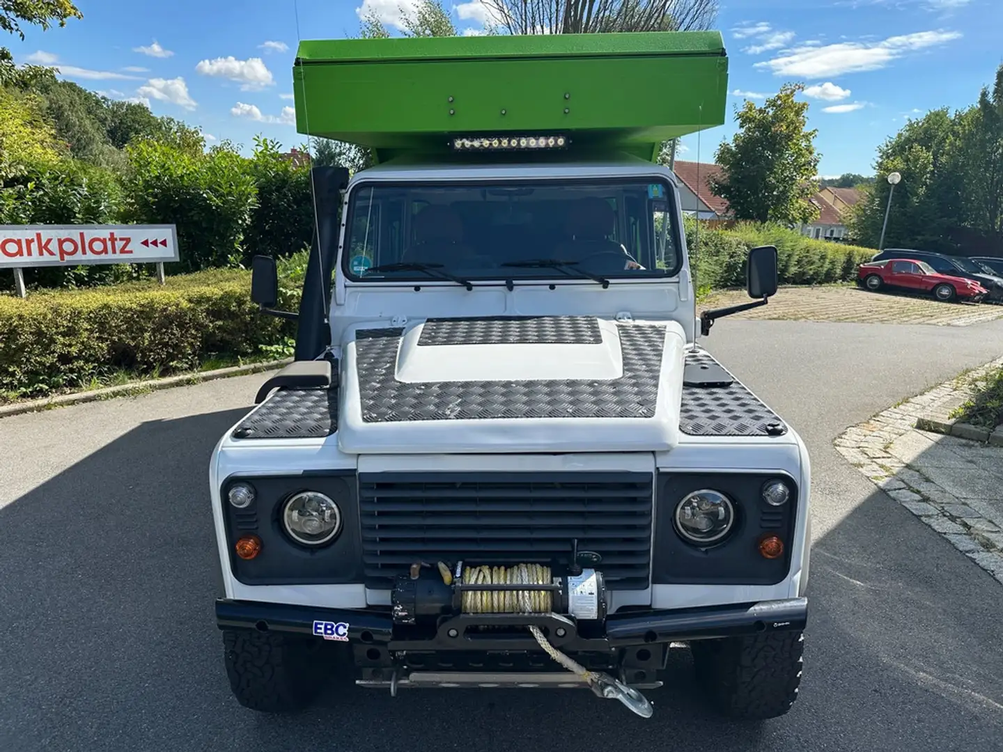 Land Rover Defender 3 Seitenkipper Aufsatz zusätzlich da Beige - 2