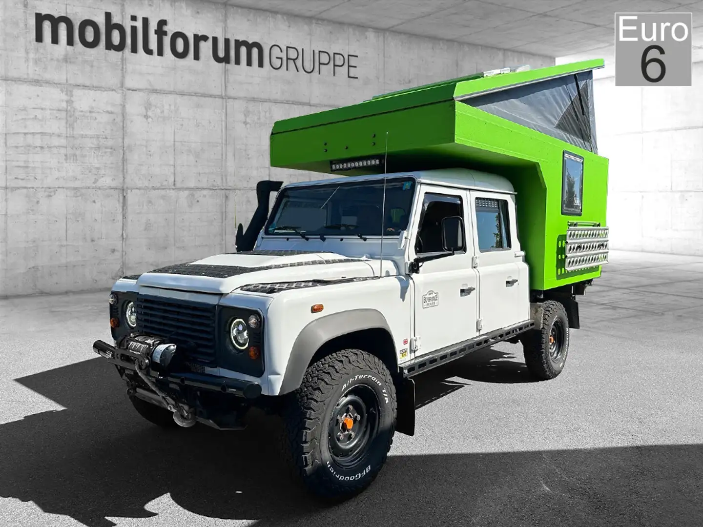 Land Rover Defender 3 Seitenkipper Aufsatz zusätzlich da Beige - 1
