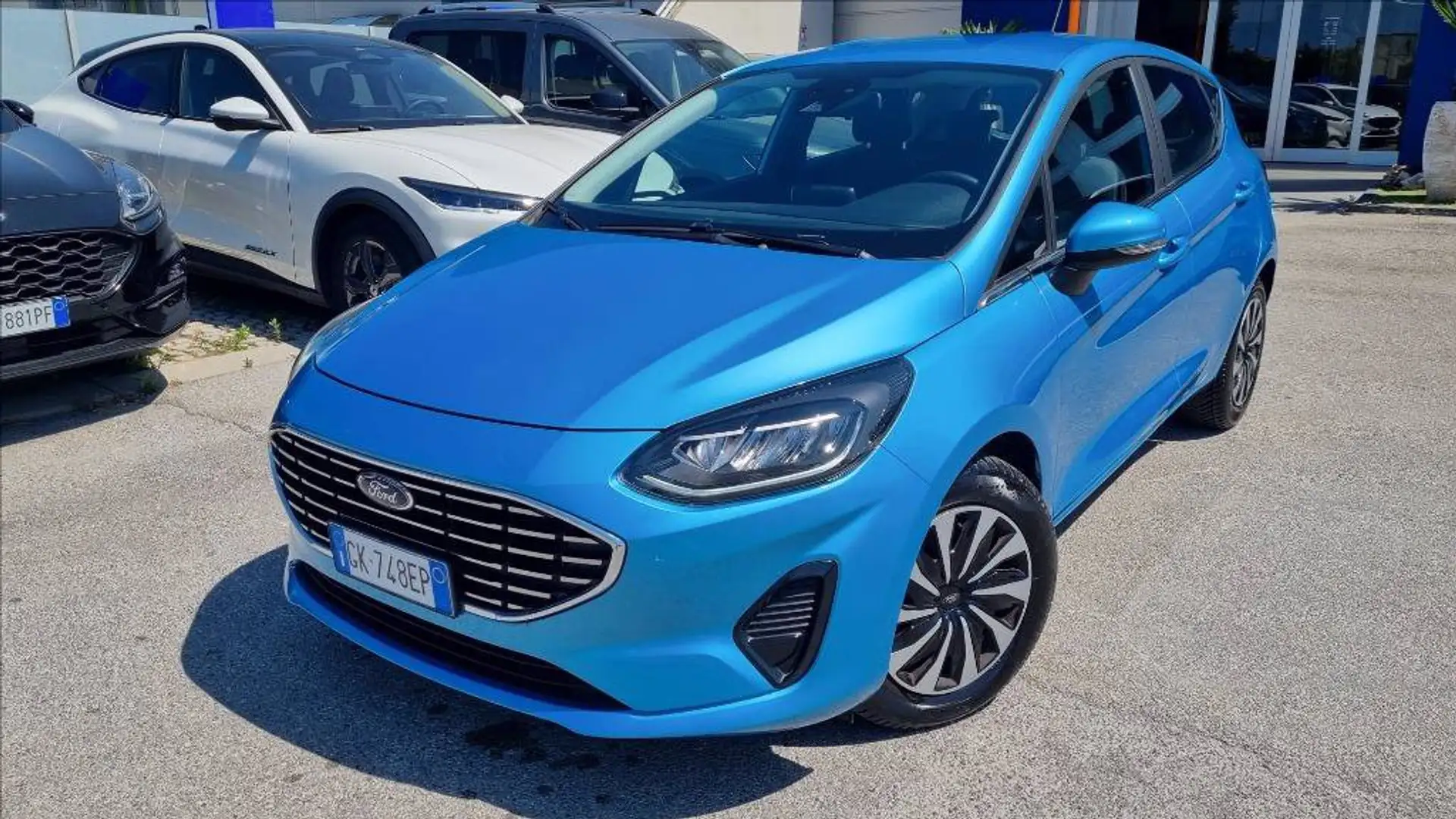 Ford Fiesta 5p 1.0 ecoboost h Titanium 125cv Azul - 1