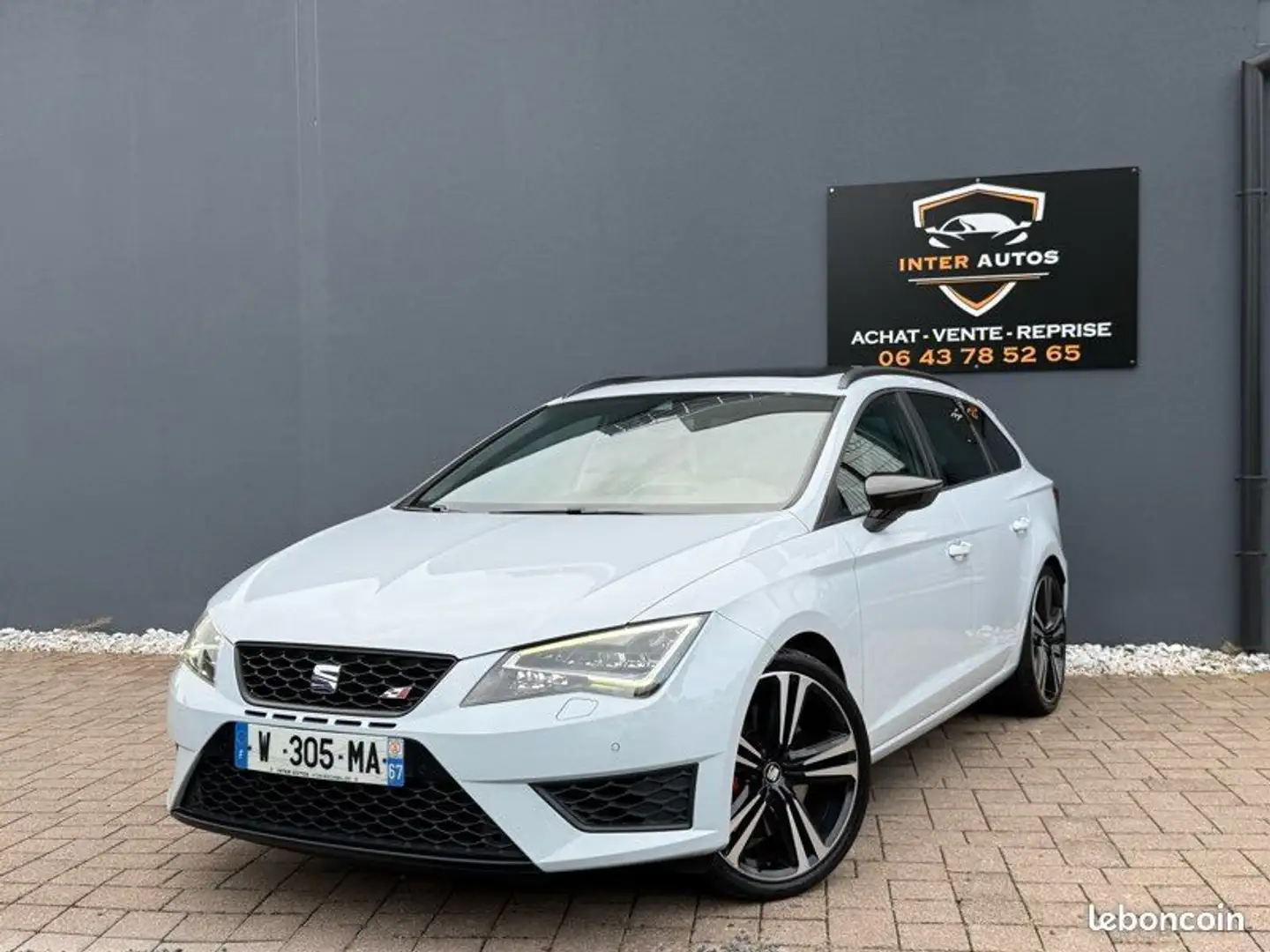 SEAT Leon CUPRA 280ch Blanc - 2
