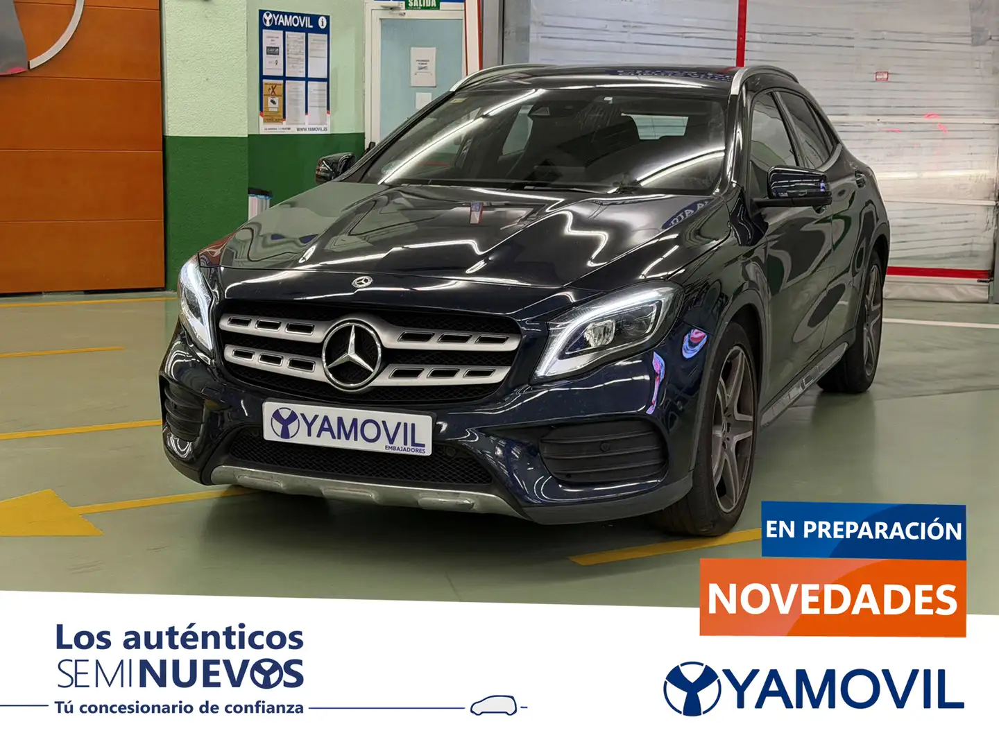Mercedes-Benz GLA 220 220d 4Matic 7G-DCT 177 Azul - 1