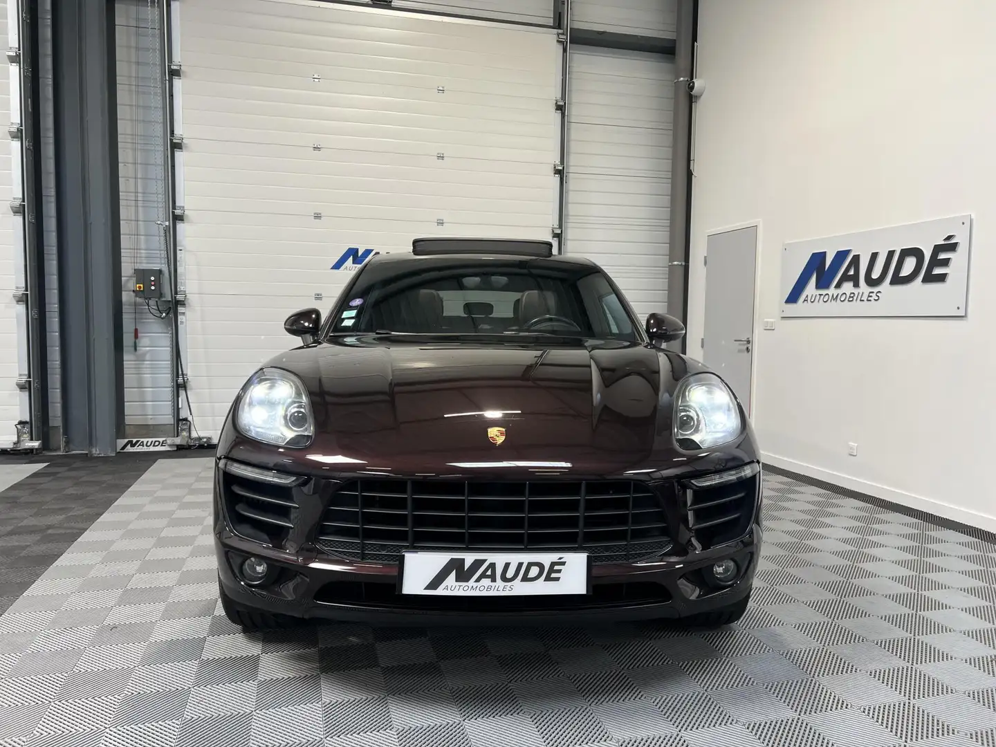 Porsche Macan S 3.0 V6 340 ch PDK Suivi complet Porsche Brun - 2