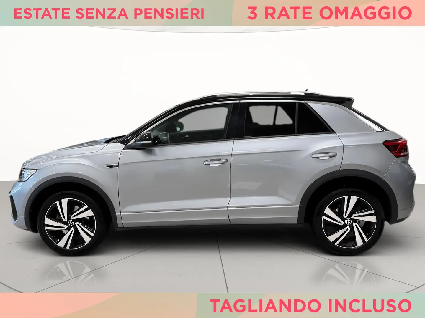 Volkswagen T-Roc 2.0 tdi r-line 150cv dsg Grigio - 2