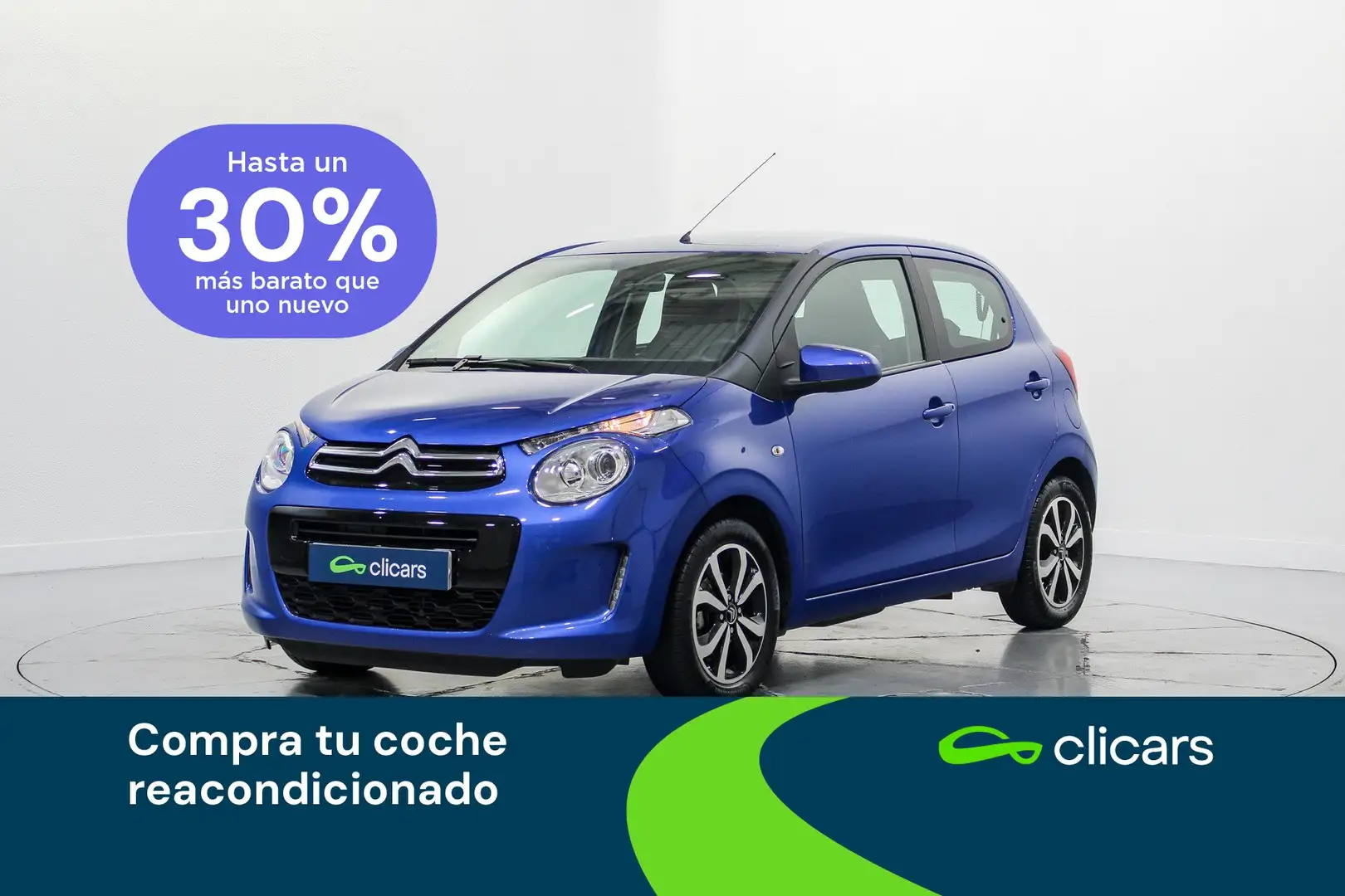 Citroen C1 1.0 VTi City Edition 72 Azul - 1