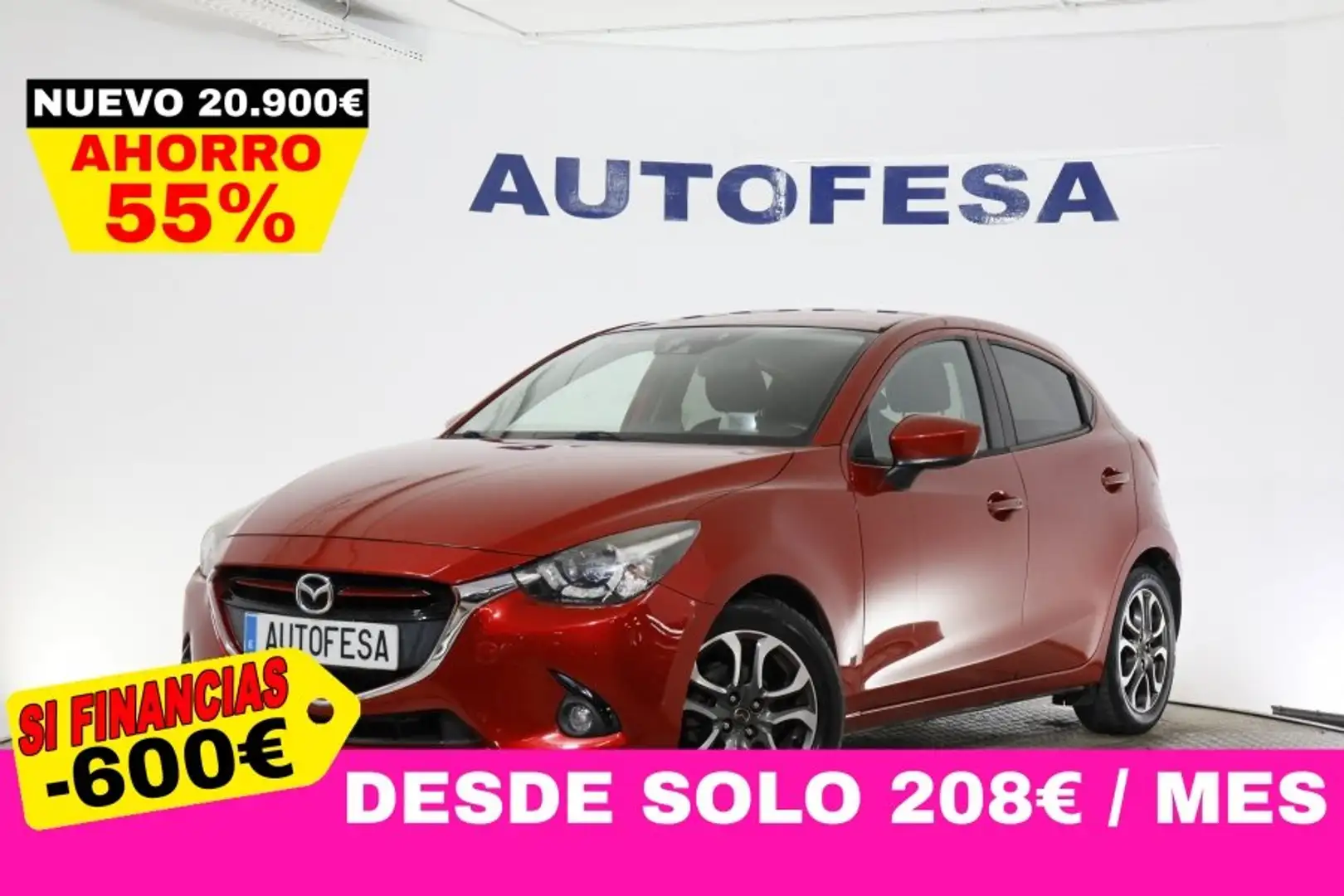 Mazda 2 1.5 115cv SELECTION 5P # PARKTRONIC Rojo - 1