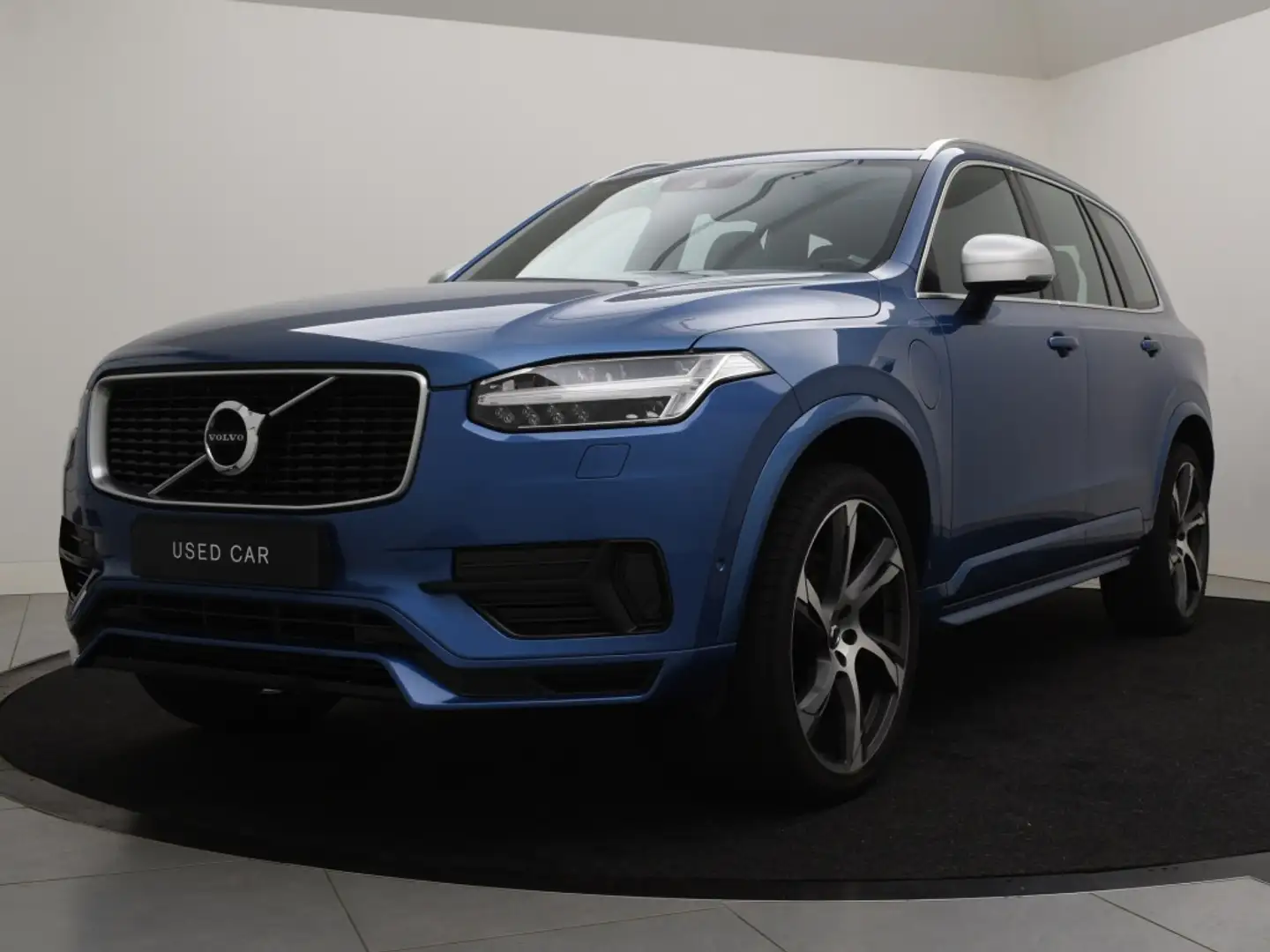 Volvo XC90 T8 PLUG-IN HYBRID AWD R-DESIGN SCHUIFDAK LUCHTVERI Синій - 2