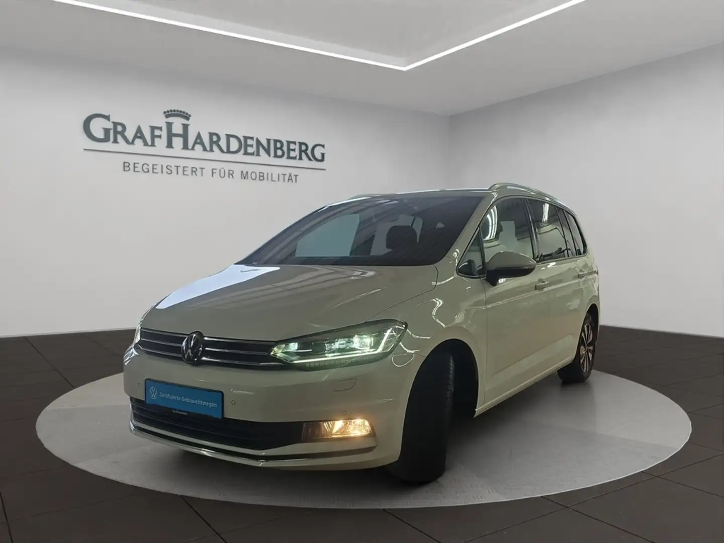 Volkswagen Touran MOVE 2.0 TDI DSG Navi AHK LED Weiß - 1