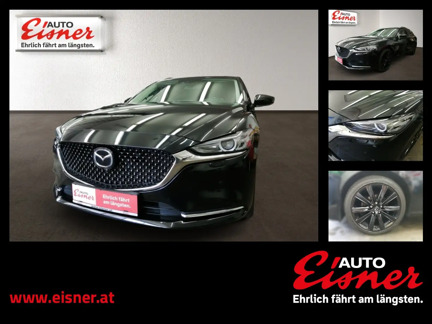 Mazda 6 SPC G194 AT Homura Lenkradheizung, Sitzlüftung Schwarz - 1
