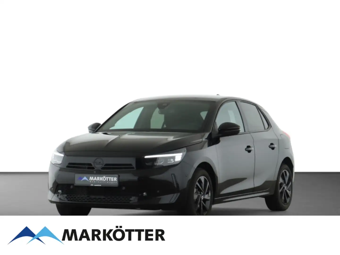 Opel Corsa GS 1.2 Turbo/NAVI/ACC/MatrixLED/360°CAM/SHZ/ Schwarz - 1