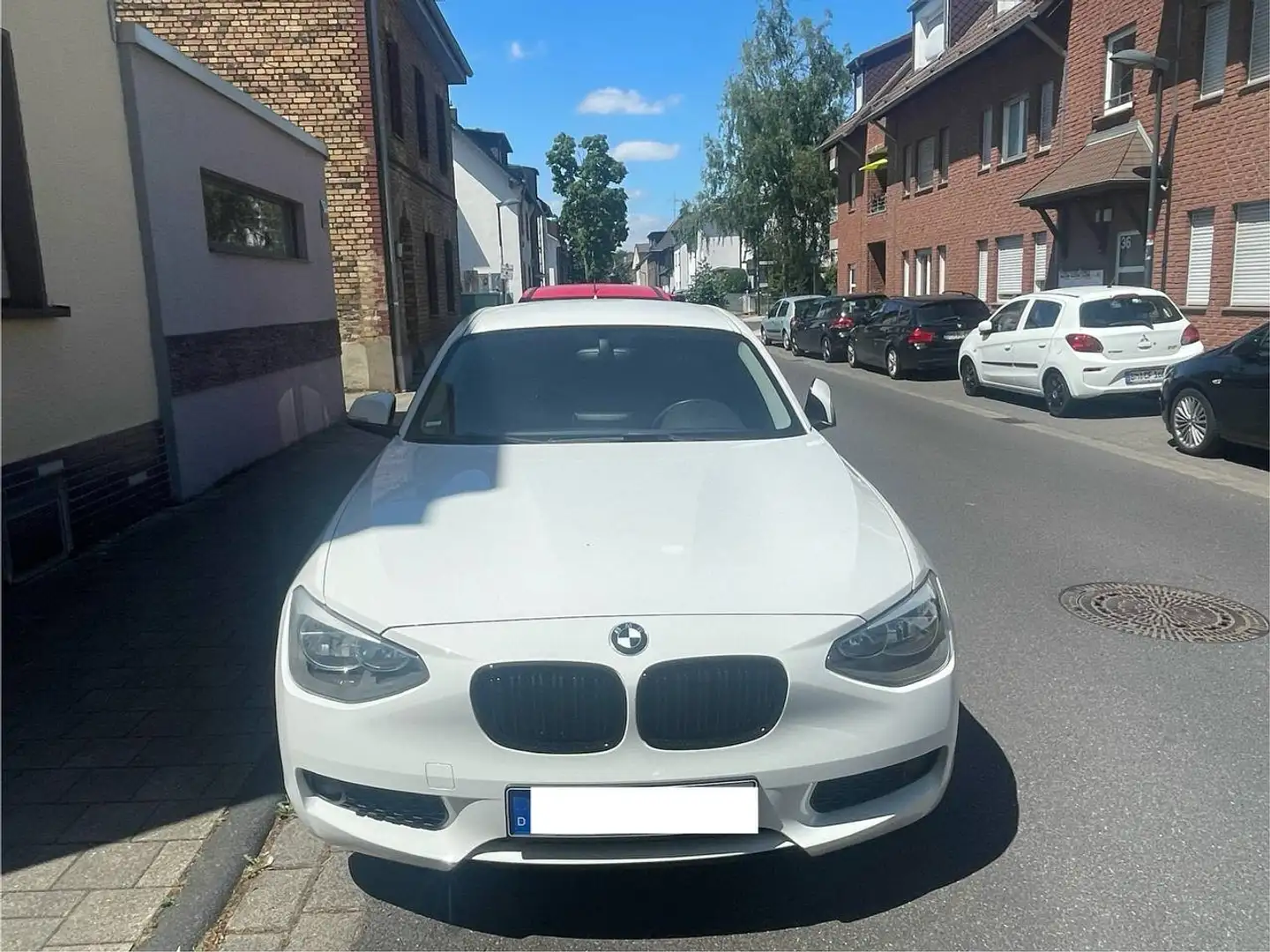 BMW 114 114i iDrive Klima PDC TÜV 03/27 KM nachweisbar Beyaz - 2
