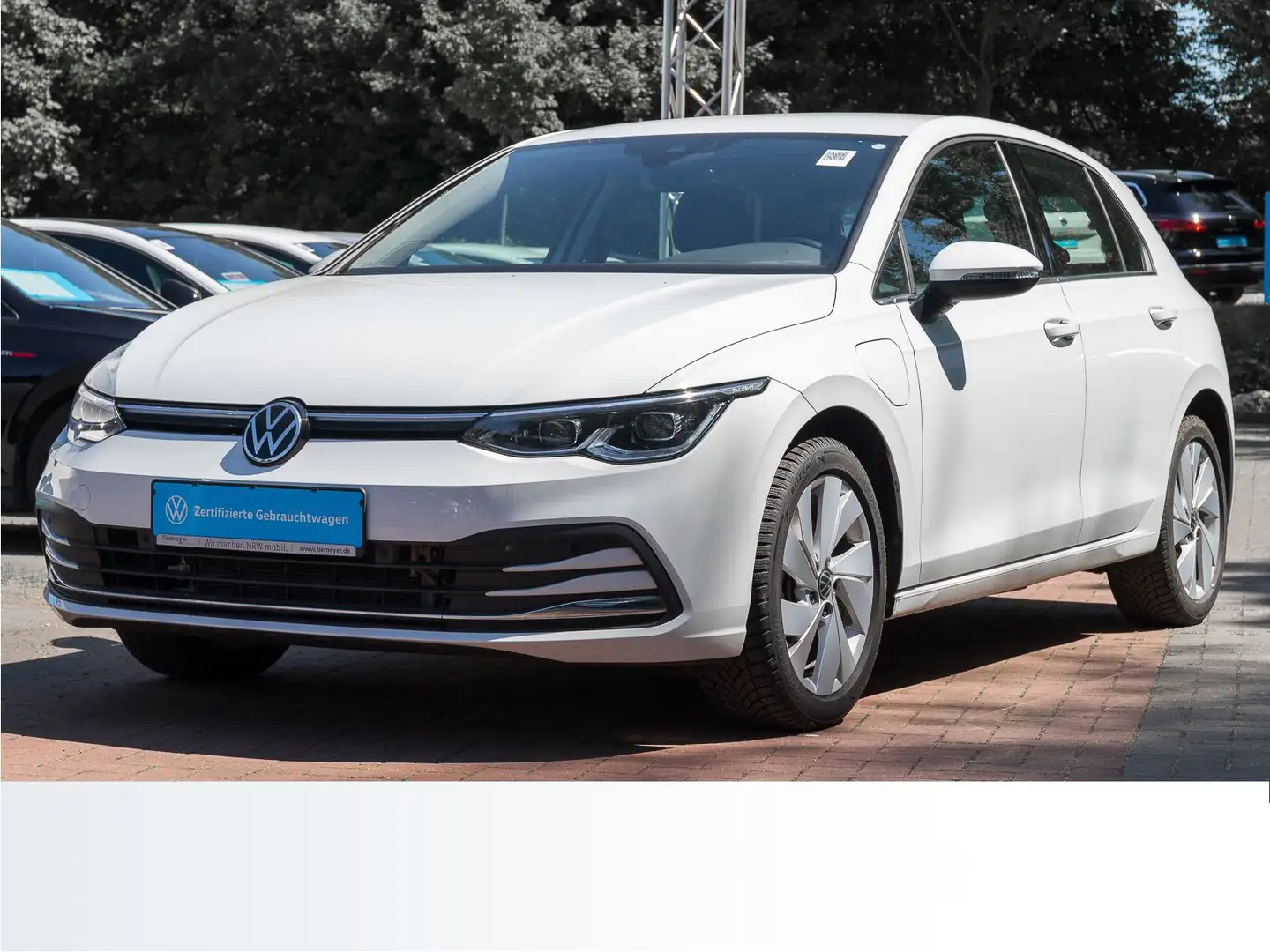 Volkswagen Golf 1.4 eHybrid STYLE IQ.LIGHT SITZHZ PDC LM17 Weiß - 2