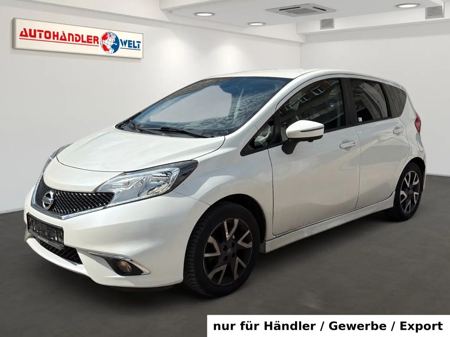 Nissan Note 1.2 DIG-S Klimaautomatik Navi T-Leder Blanc - 1