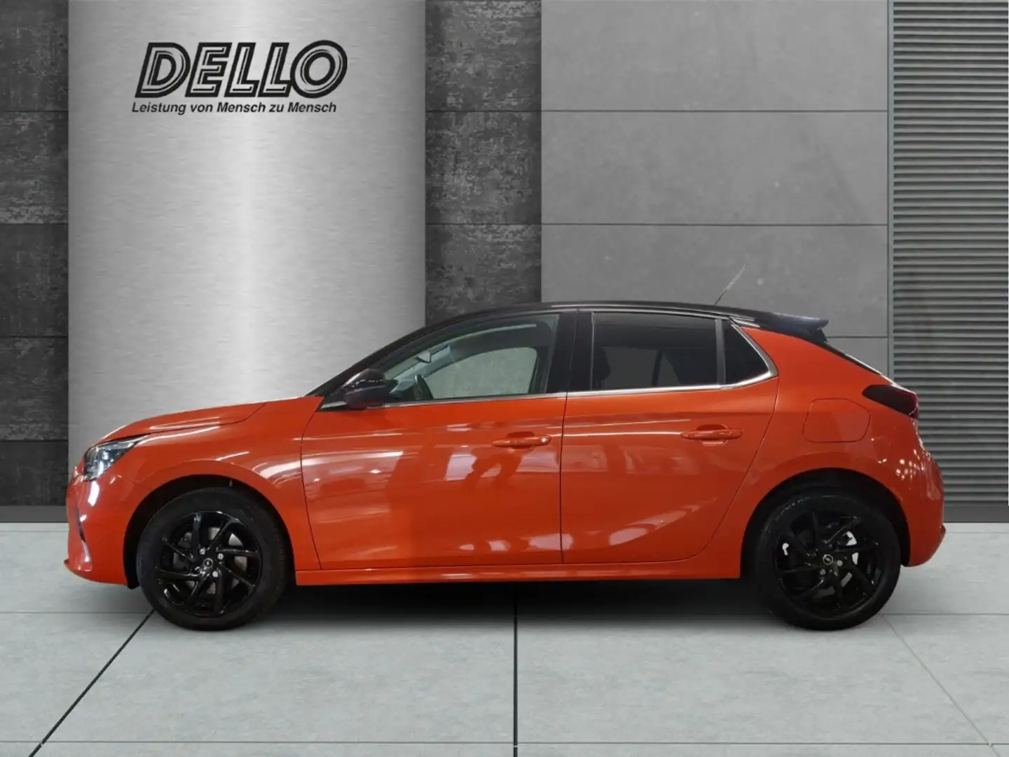 Opel Corsa Elegance 1.2 Turbo LED Rückfahrkamera Navi PDC App Orange - 2