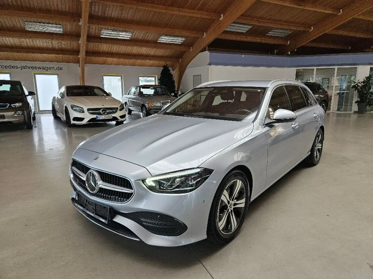 Mercedes-Benz C 220 d T 4M Avantgarde FP+Sound Silber - 1