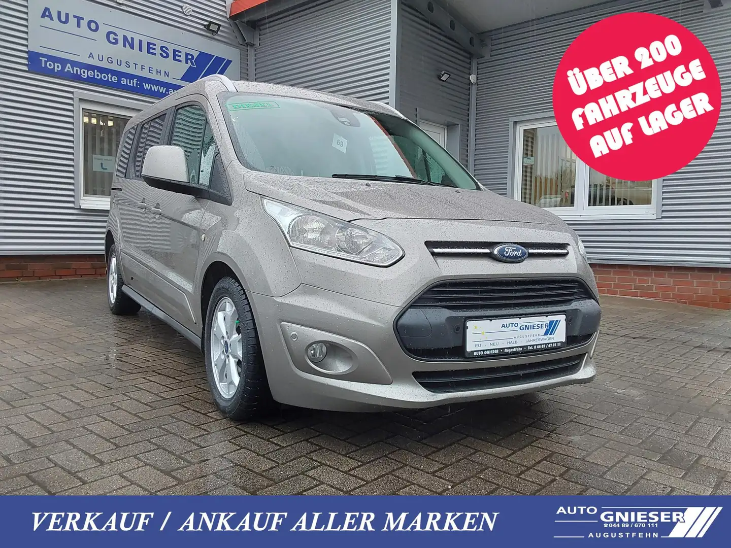 Ford Grand Tourneo 1.5 TDCi Connect Titanium AHK/SHZ/PDC/KAM 88 kW... Argento - 1