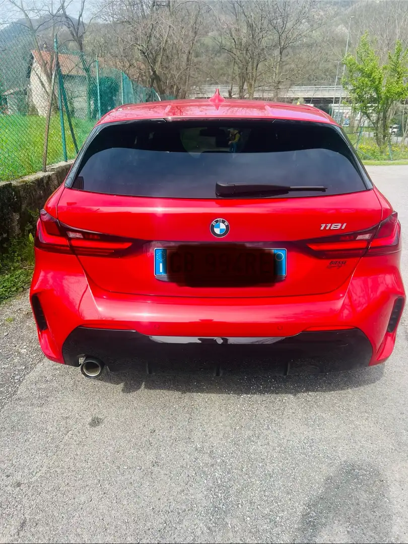 BMW 118 118i Msport 140cv auto Rojo - 2