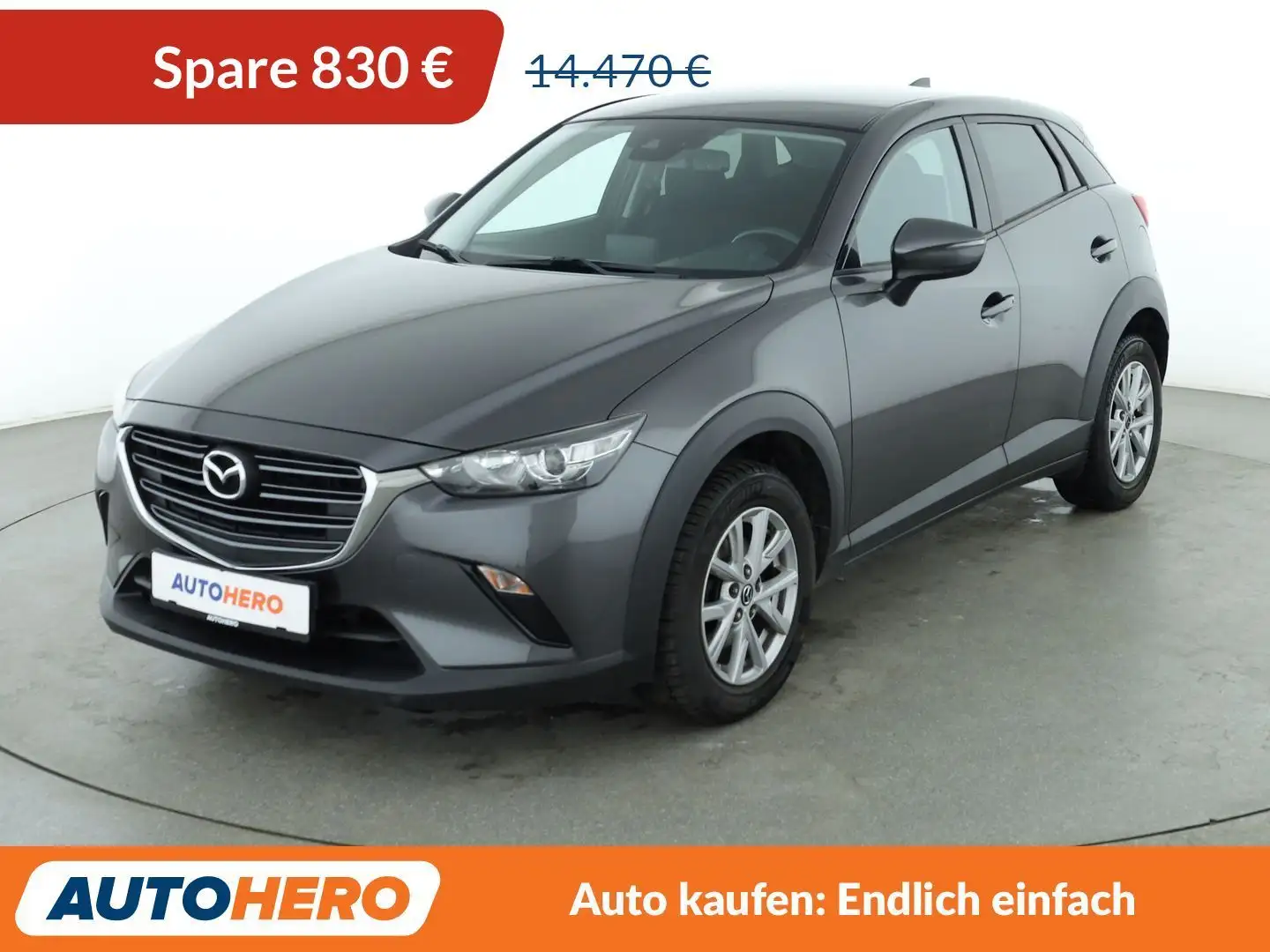Mazda CX-3 2.0 Skyactiv-G Signature +*NAVI*PDC* Gris - 1