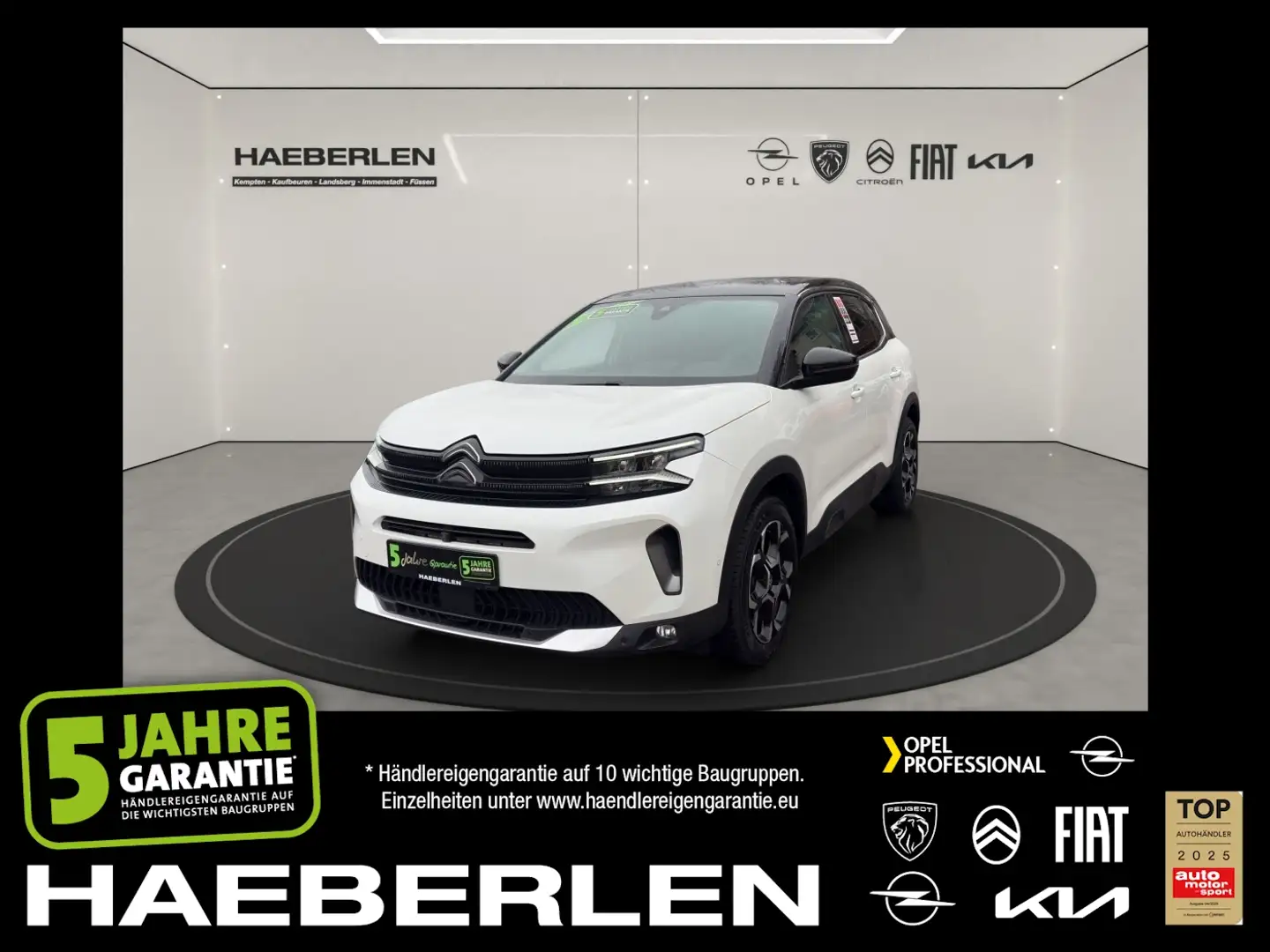 Citroen C5 Aircross 1.2 PureTech 130 S&S Shine Alcantara Alb - 1