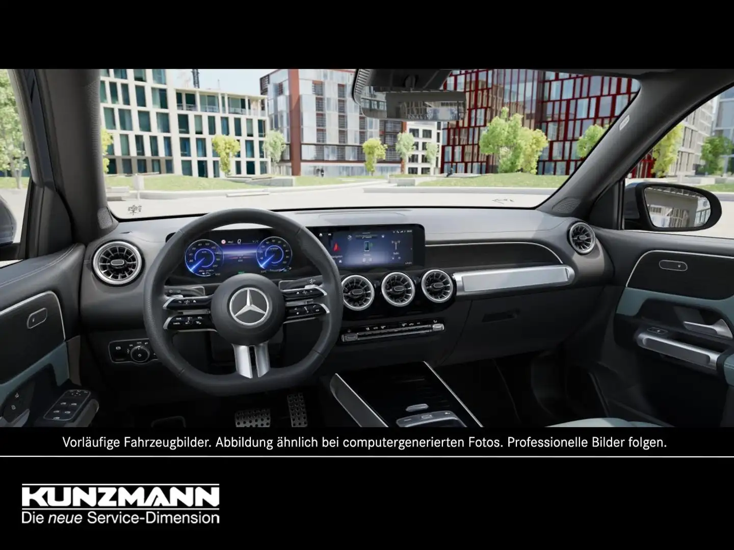 Mercedes-Benz EQB 350 4M AMG Night MBUXNavi-Prem. Kamera EasyP Schwarz - 2