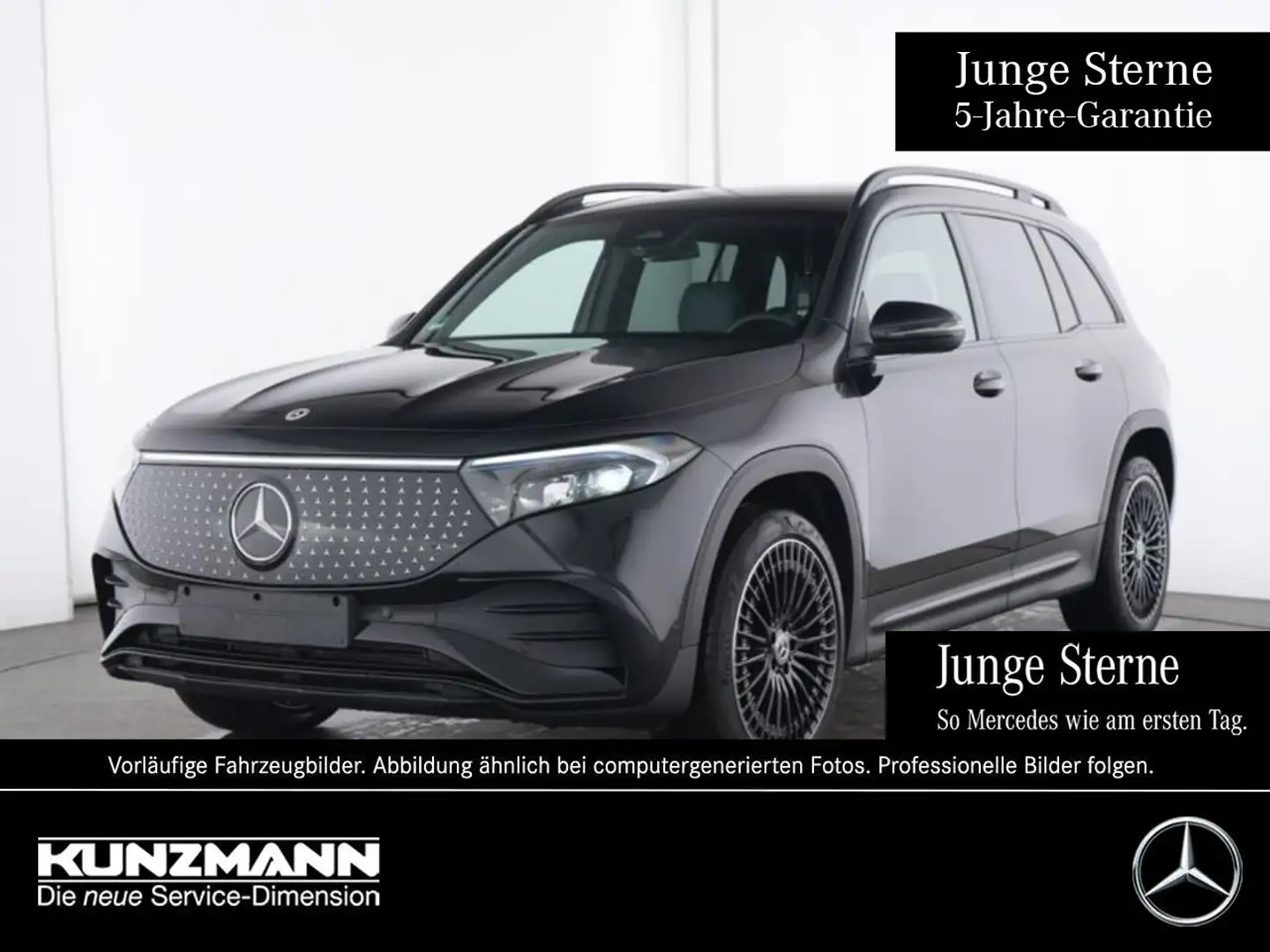 Mercedes-Benz EQB 350 4M AMG Night MBUXNavi-Prem. Kamera EasyP Schwarz - 1
